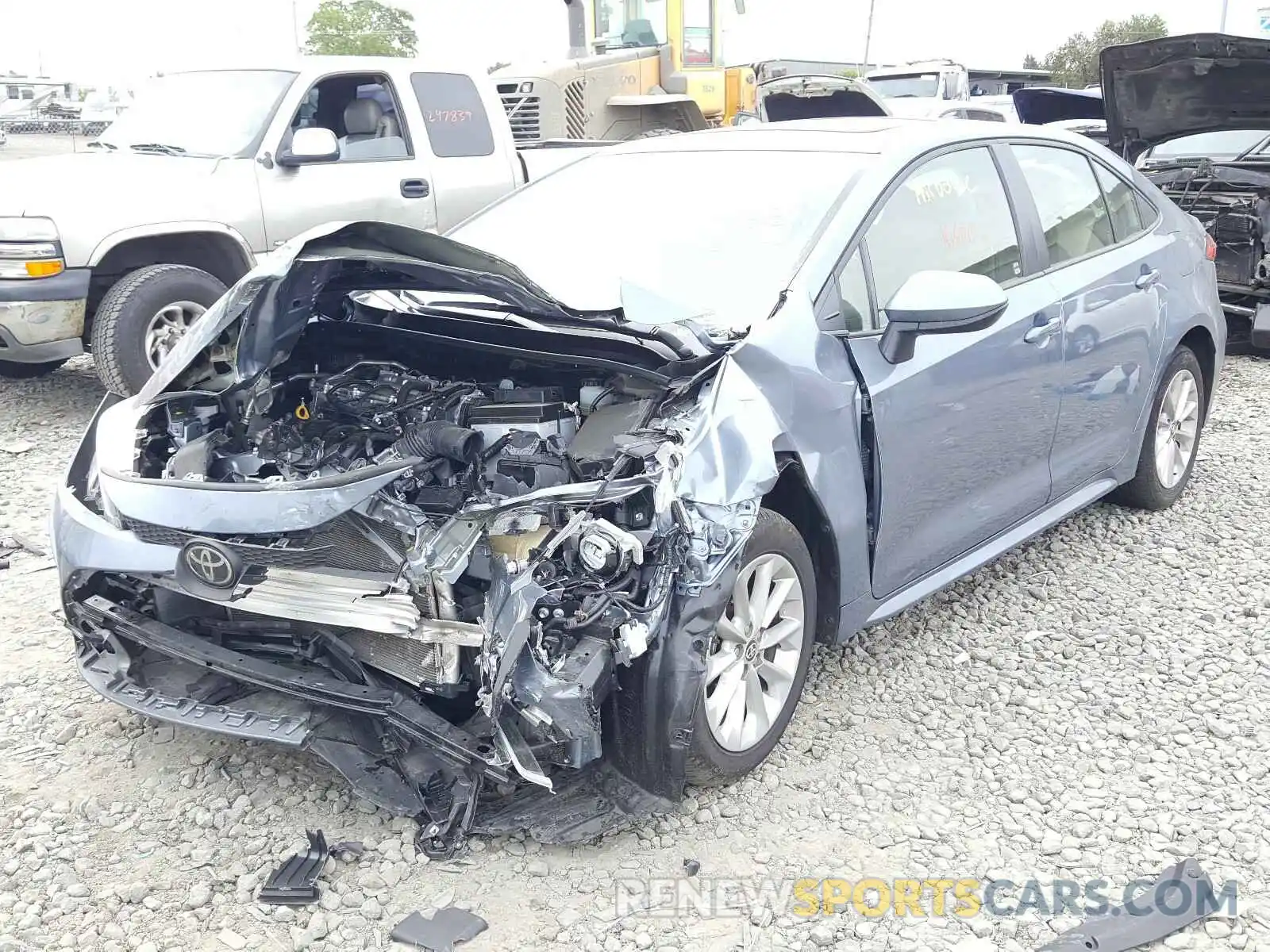 2 Photograph of a damaged car JTDHPRAEXLJ068110 TOYOTA COROLLA 2020