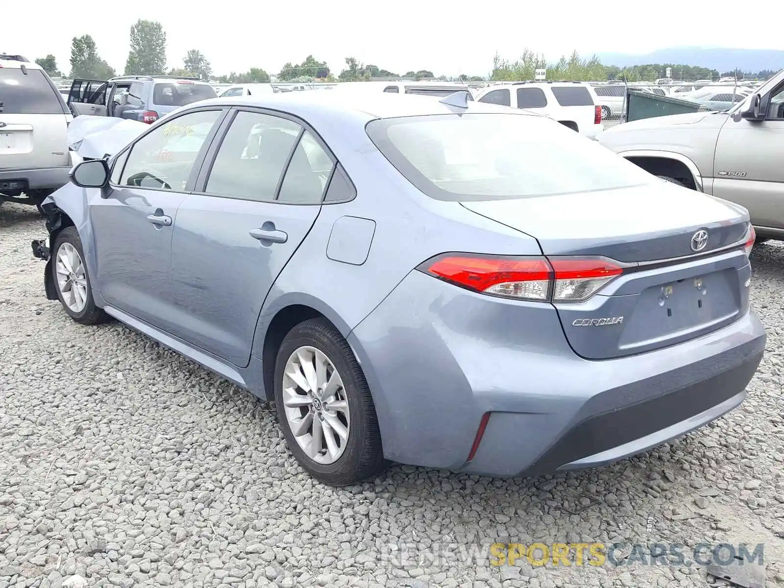 3 Photograph of a damaged car JTDHPRAEXLJ068110 TOYOTA COROLLA 2020