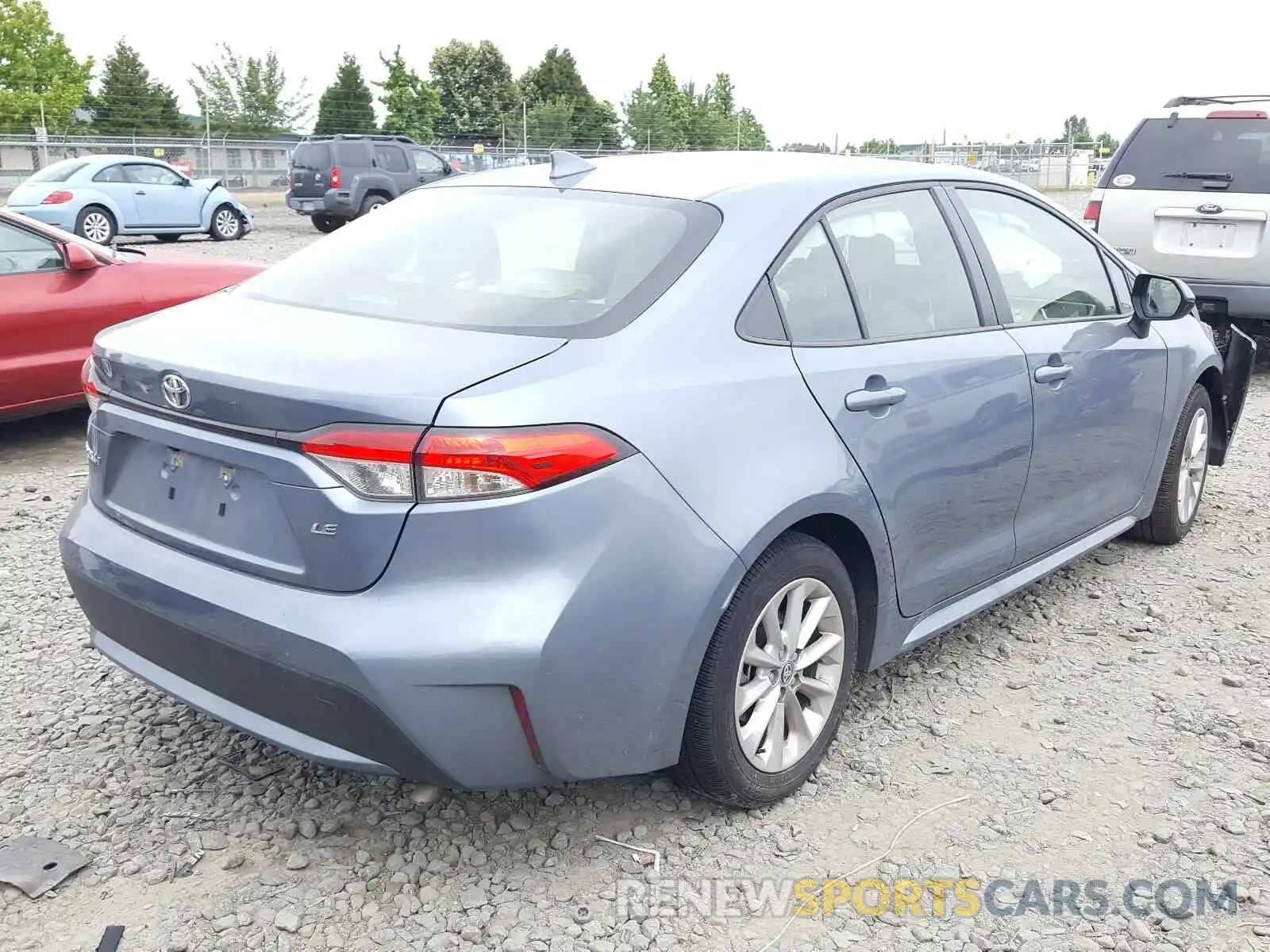 4 Photograph of a damaged car JTDHPRAEXLJ068110 TOYOTA COROLLA 2020