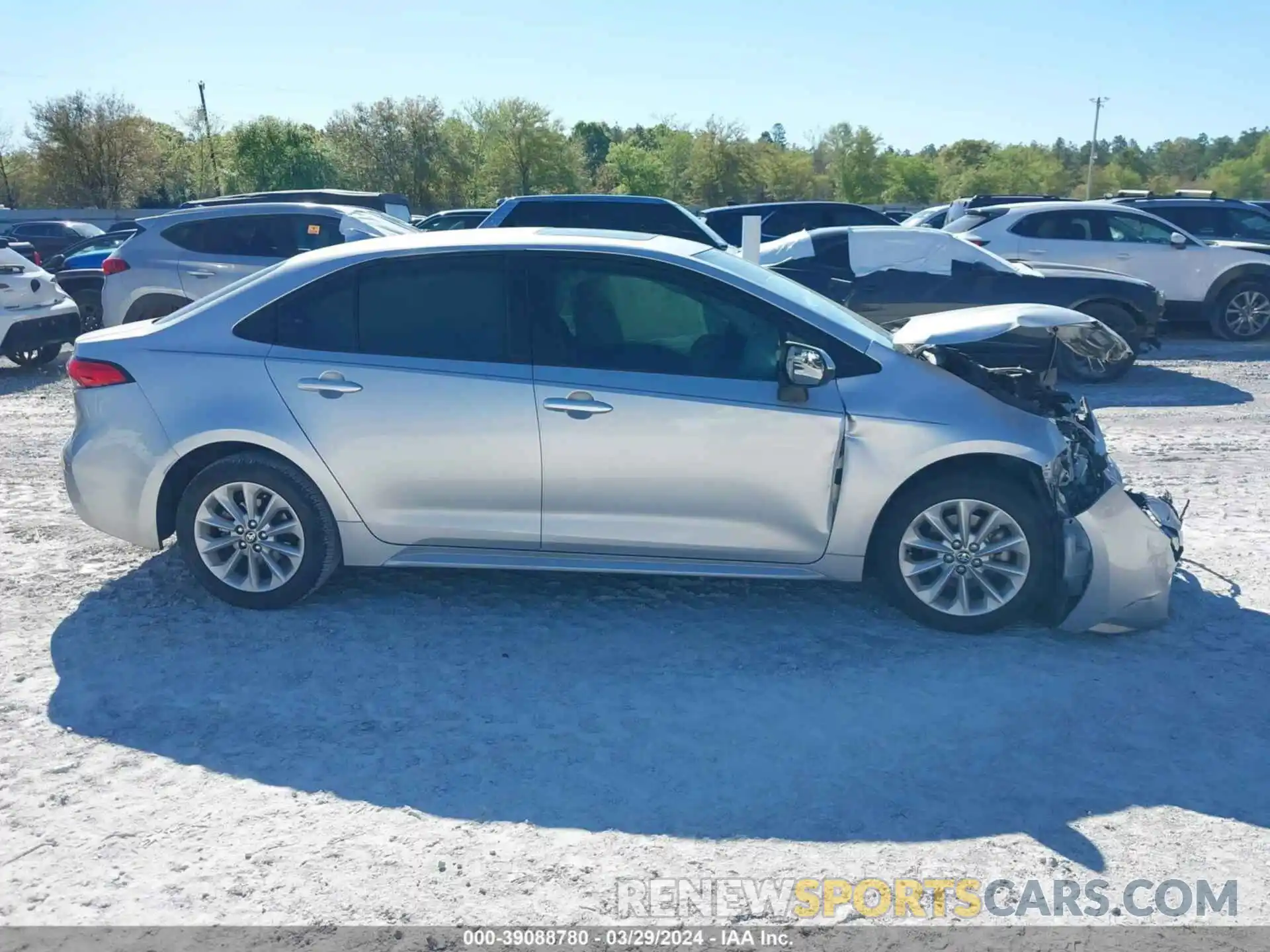 13 Photograph of a damaged car JTDHPRAEXLJ069306 TOYOTA COROLLA 2020