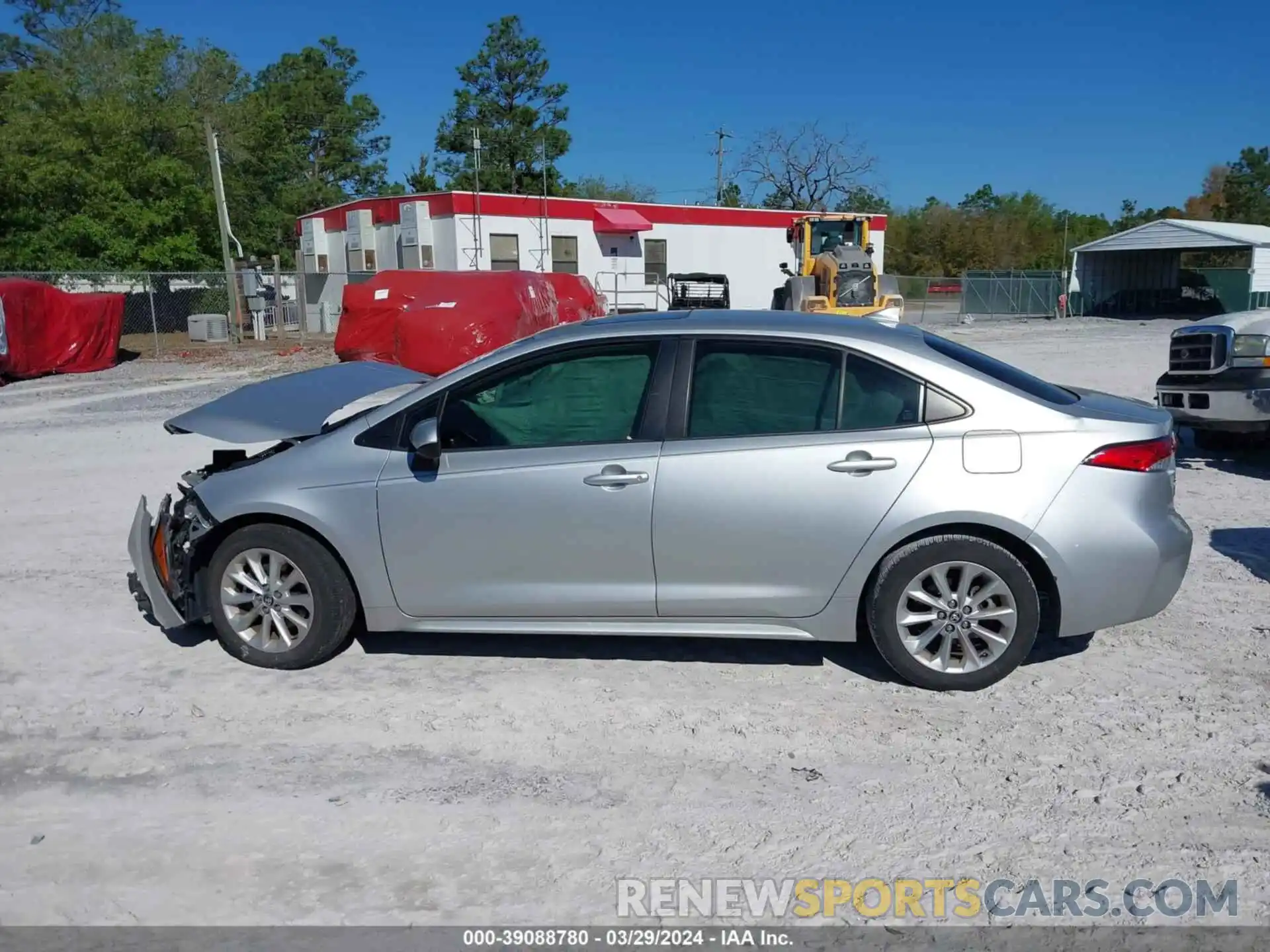 14 Photograph of a damaged car JTDHPRAEXLJ069306 TOYOTA COROLLA 2020