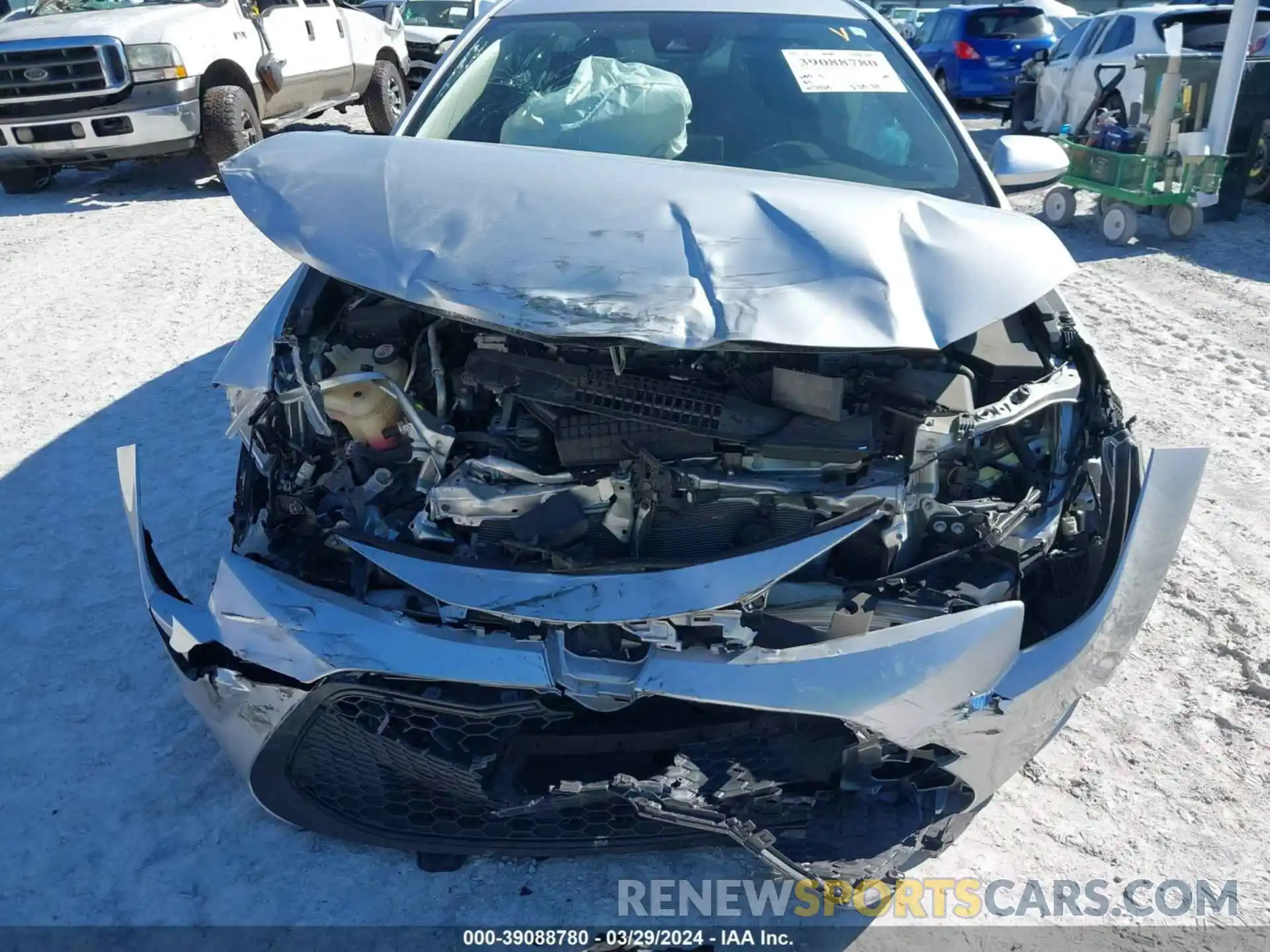 6 Photograph of a damaged car JTDHPRAEXLJ069306 TOYOTA COROLLA 2020