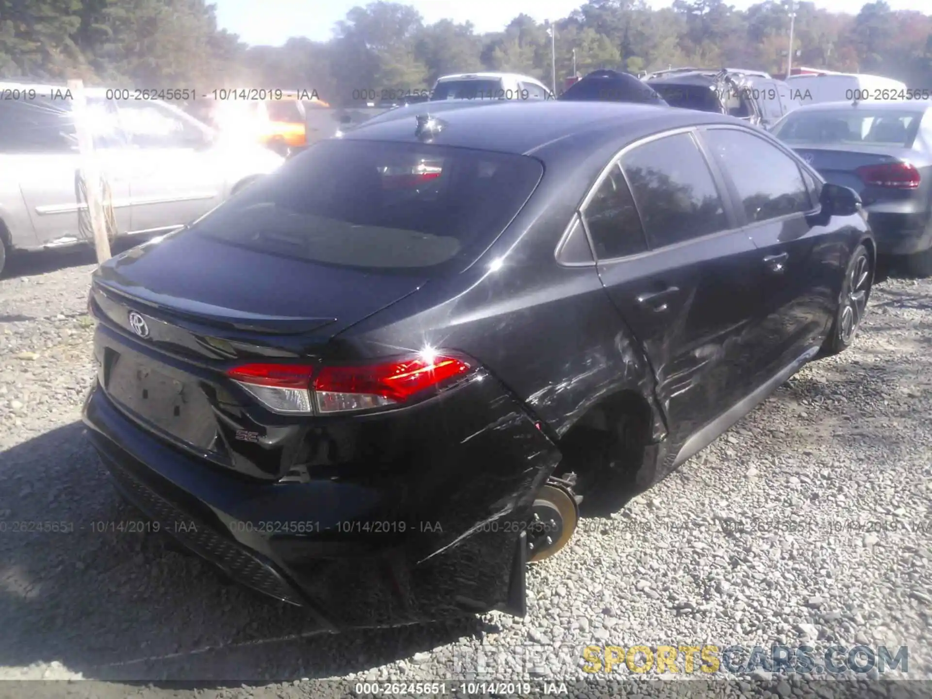 4 Photograph of a damaged car JTDM4RCE0LJ001004 TOYOTA COROLLA 2020