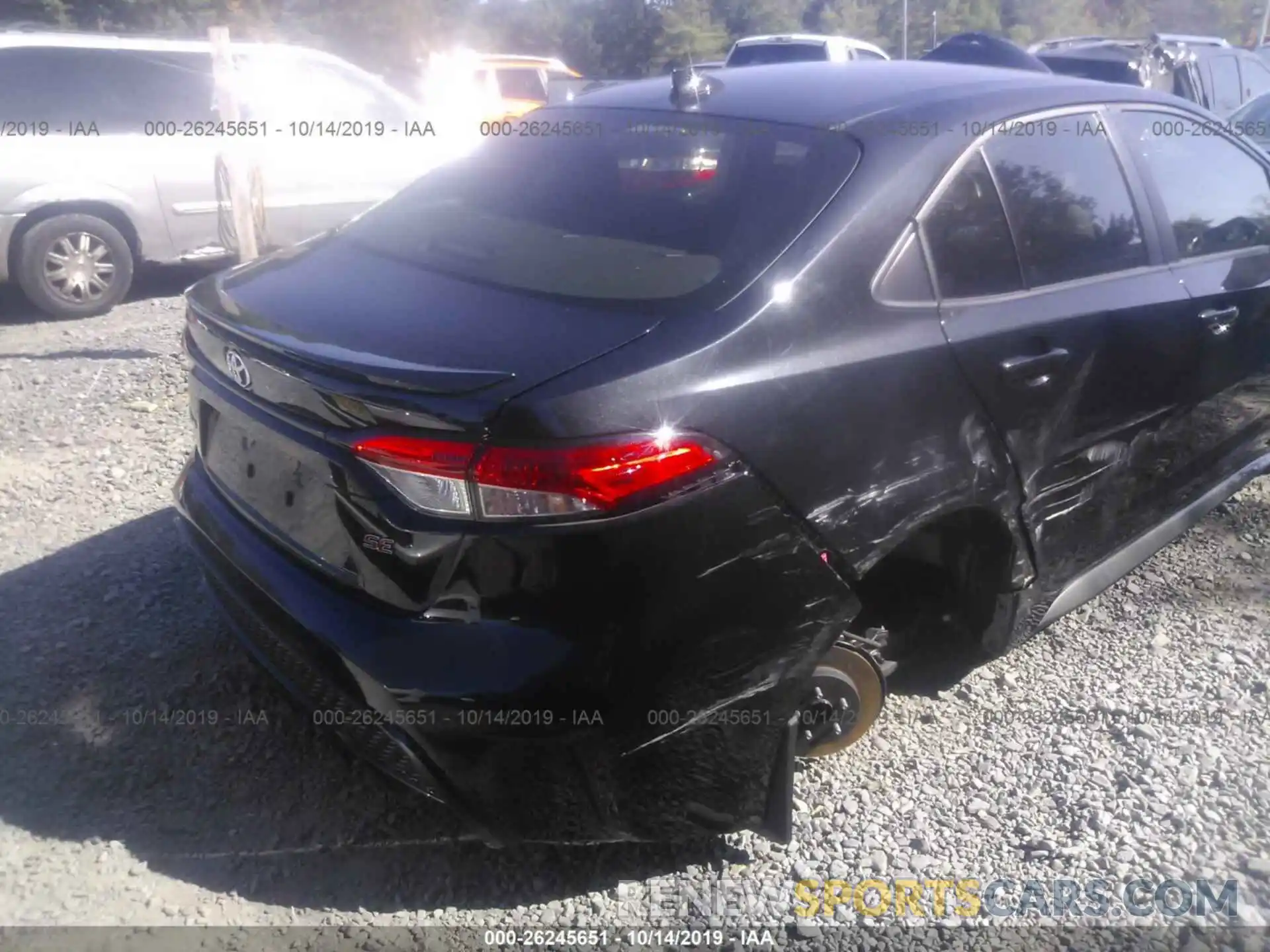 6 Photograph of a damaged car JTDM4RCE0LJ001004 TOYOTA COROLLA 2020