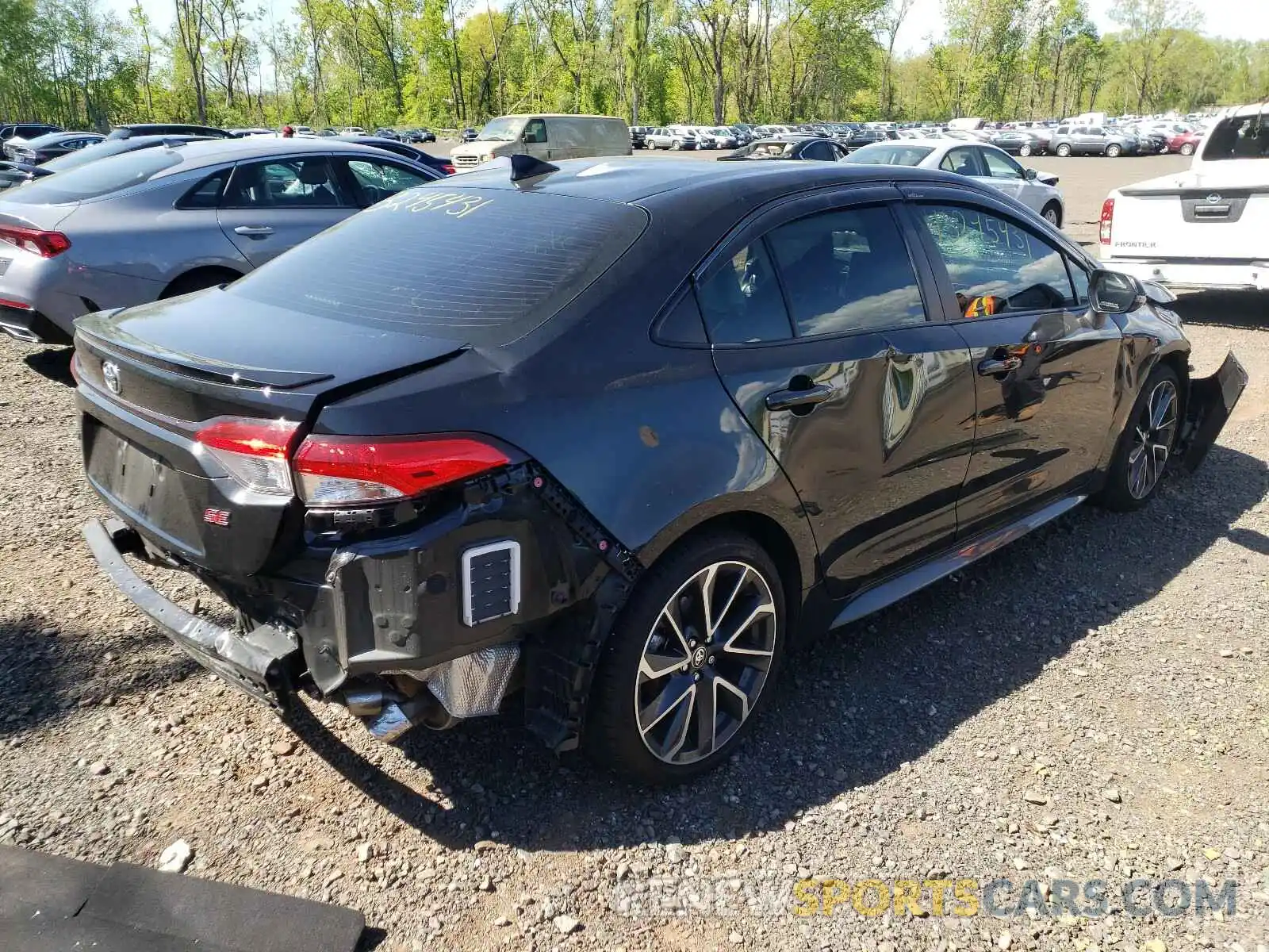 4 Photograph of a damaged car JTDM4RCE1LJ002355 TOYOTA COROLLA 2020