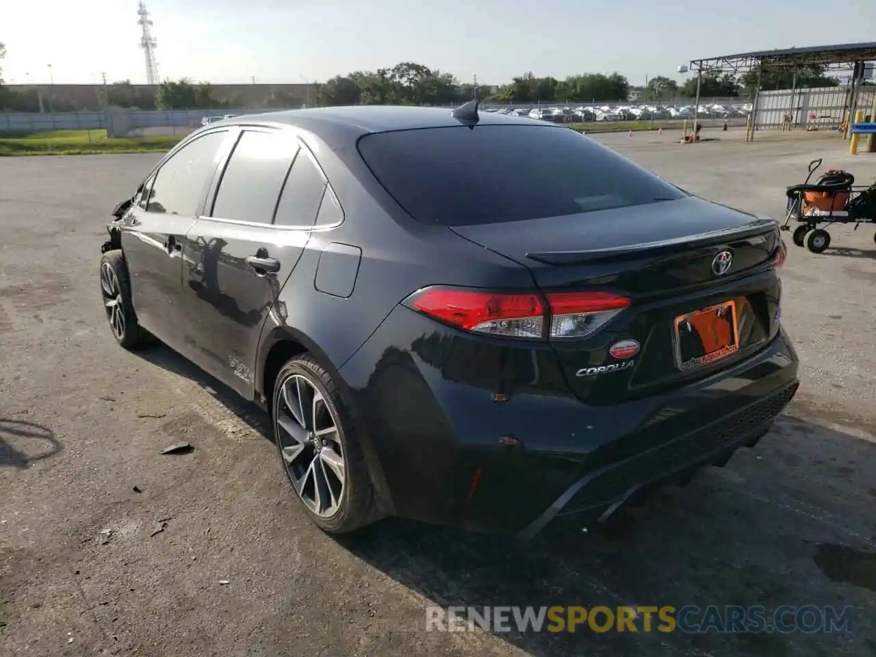 3 Photograph of a damaged car JTDM4RCE1LJ018183 TOYOTA COROLLA 2020