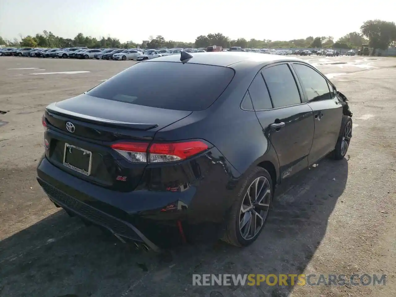 4 Photograph of a damaged car JTDM4RCE1LJ018183 TOYOTA COROLLA 2020