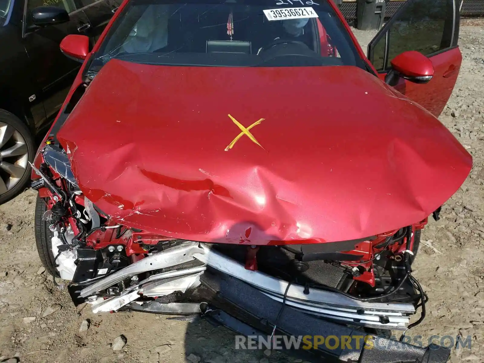 7 Photograph of a damaged car JTDM4RCE1LJ042192 TOYOTA COROLLA 2020