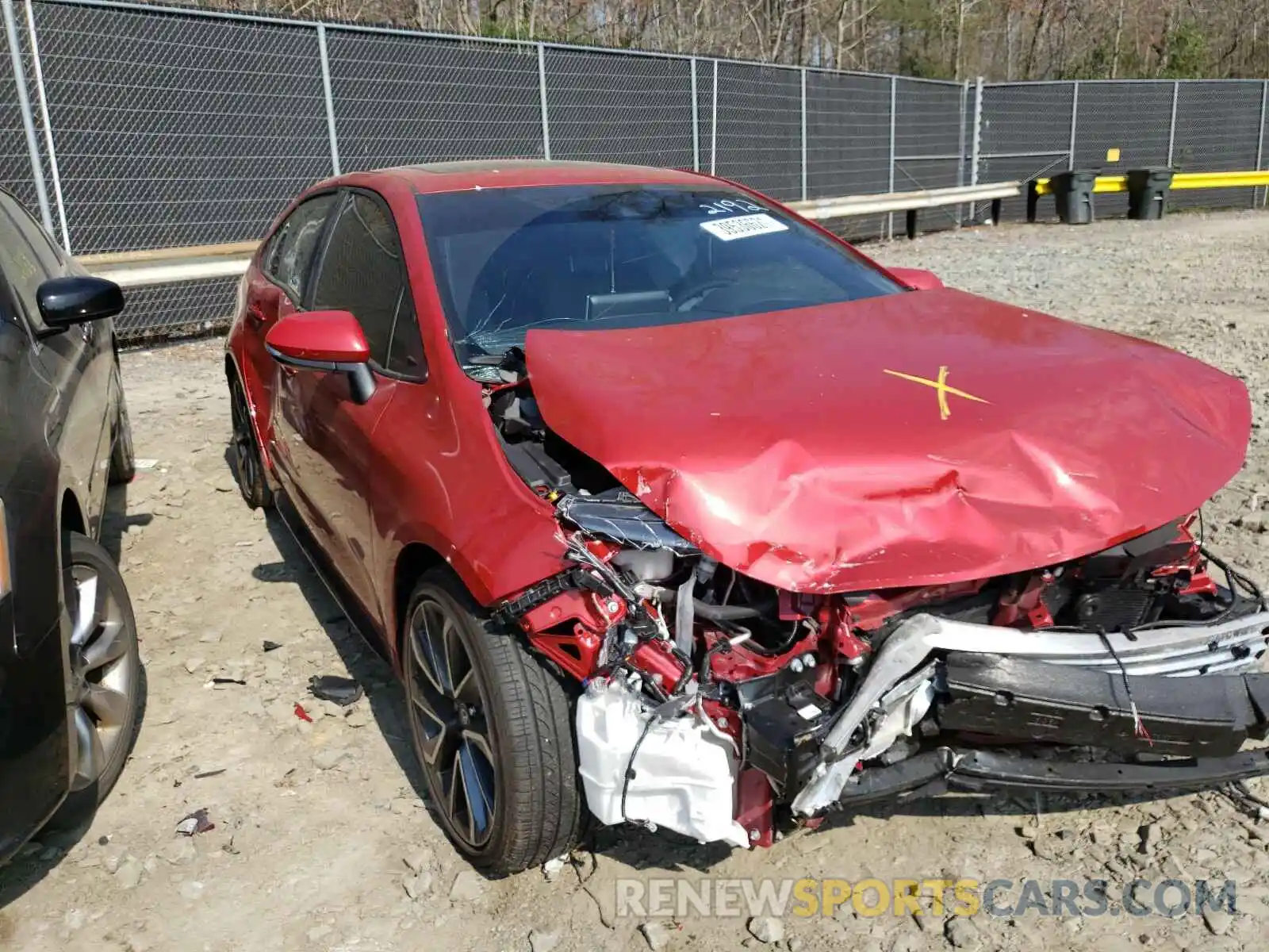 9 Photograph of a damaged car JTDM4RCE1LJ042192 TOYOTA COROLLA 2020