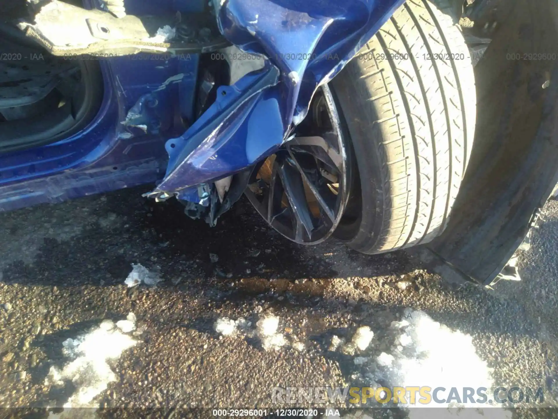 13 Photograph of a damaged car JTDM4RCE2LJ001313 TOYOTA COROLLA 2020