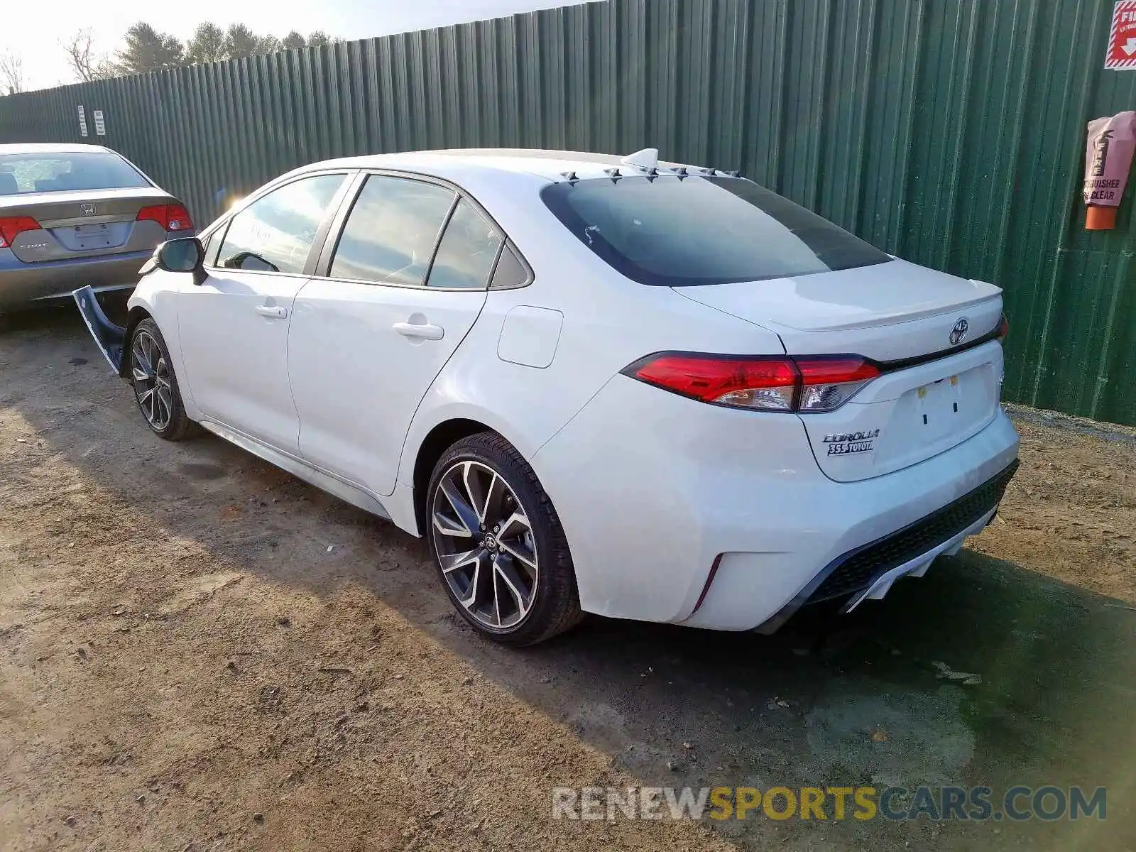 3 Photograph of a damaged car JTDM4RCE2LJ038877 TOYOTA COROLLA 2020