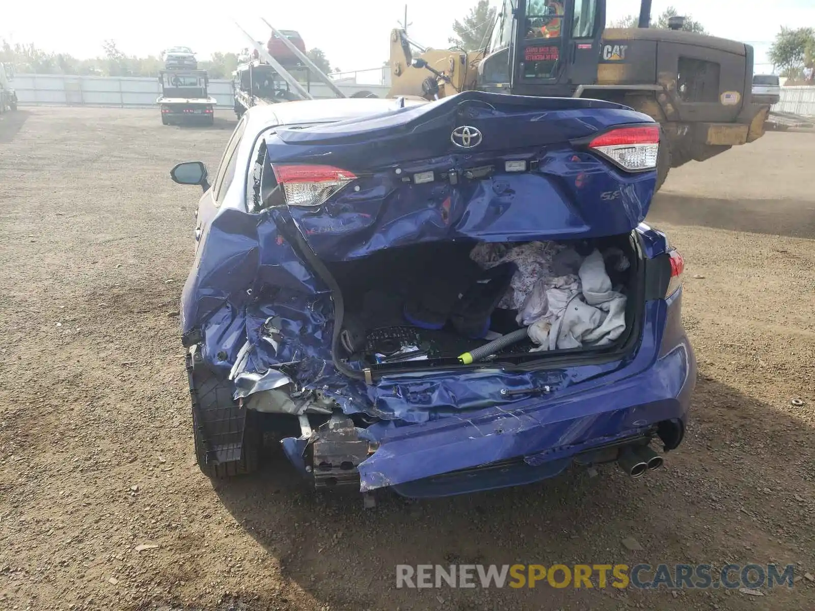 9 Photograph of a damaged car JTDM4RCE3LJ003801 TOYOTA COROLLA 2020