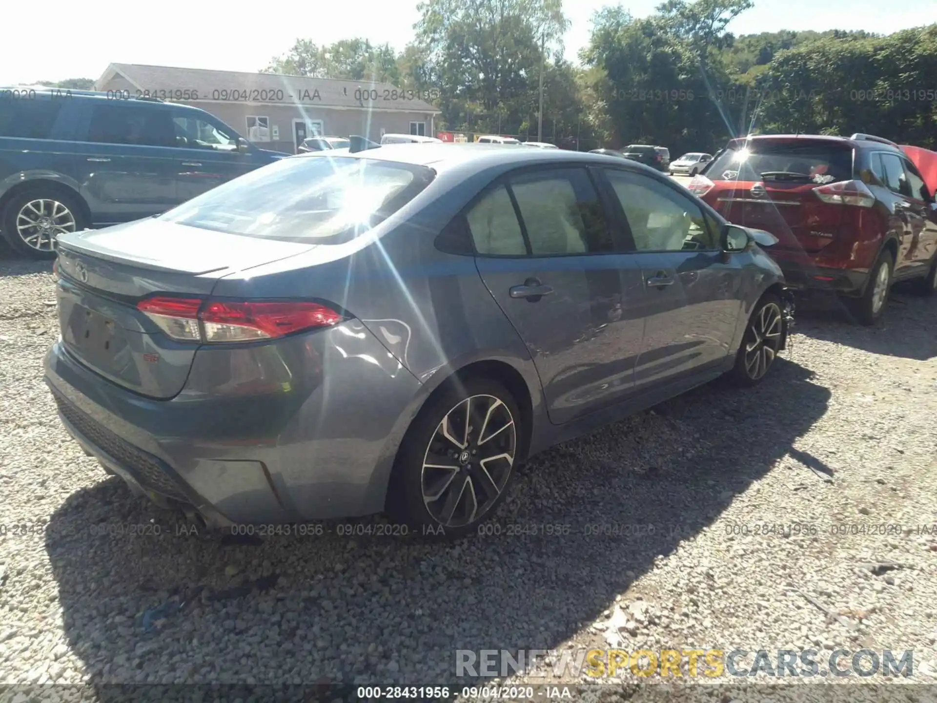 4 Photograph of a damaged car JTDM4RCE3LJ028469 TOYOTA COROLLA 2020