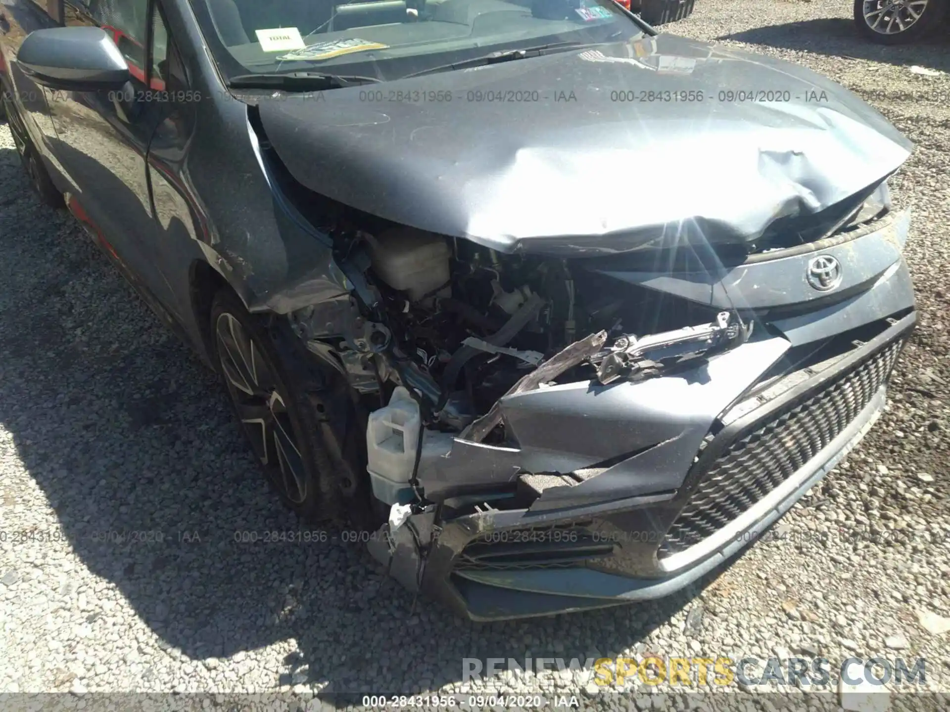 6 Photograph of a damaged car JTDM4RCE3LJ028469 TOYOTA COROLLA 2020