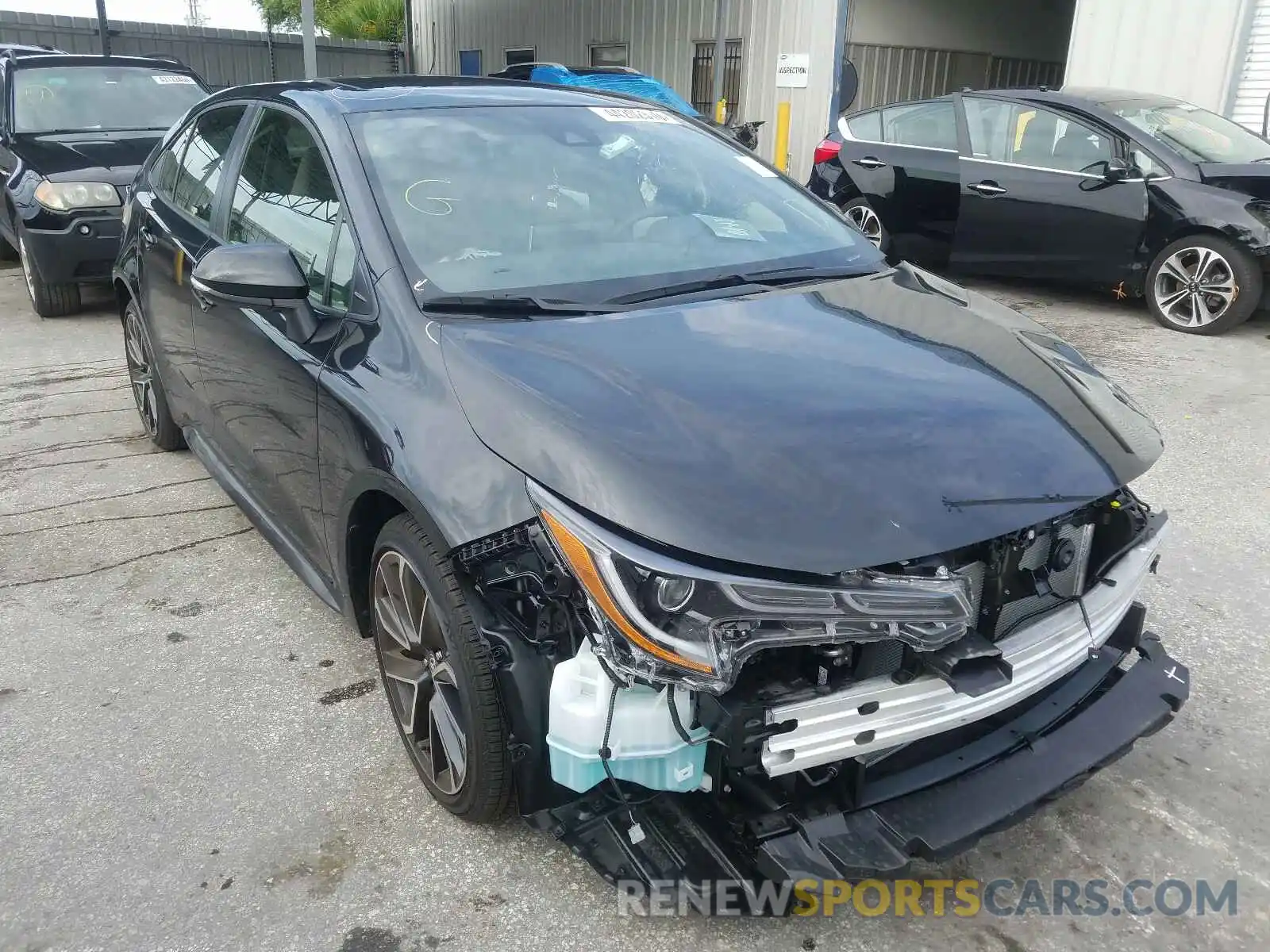 1 Photograph of a damaged car JTDM4RCE3LJ031503 TOYOTA COROLLA 2020