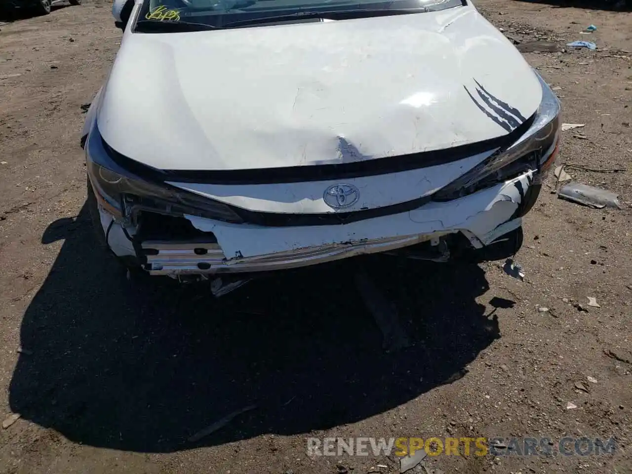 9 Photograph of a damaged car JTDM4RCE4LJ003578 TOYOTA COROLLA 2020