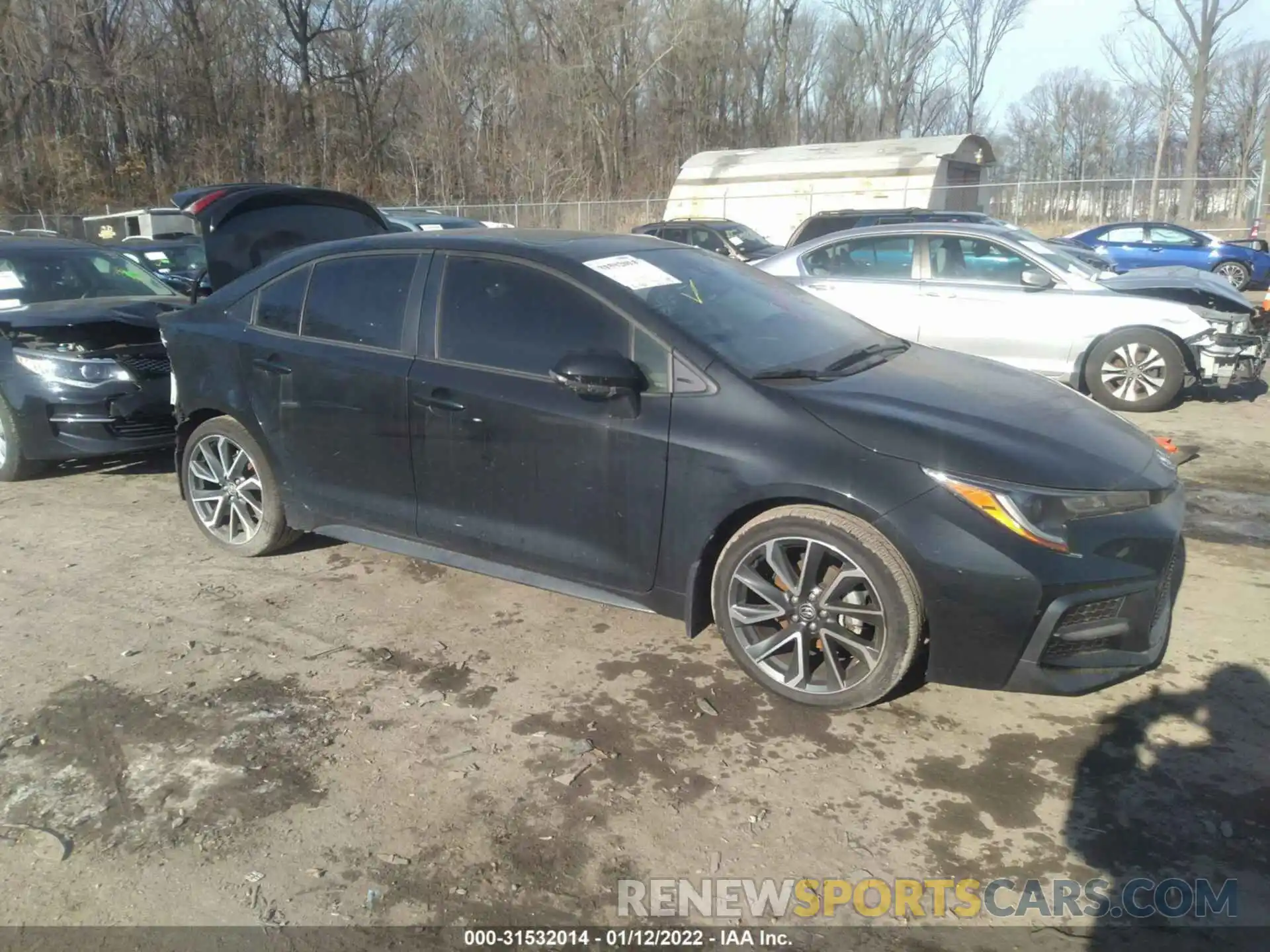 1 Photograph of a damaged car JTDM4RCE4LJ007856 TOYOTA COROLLA 2020