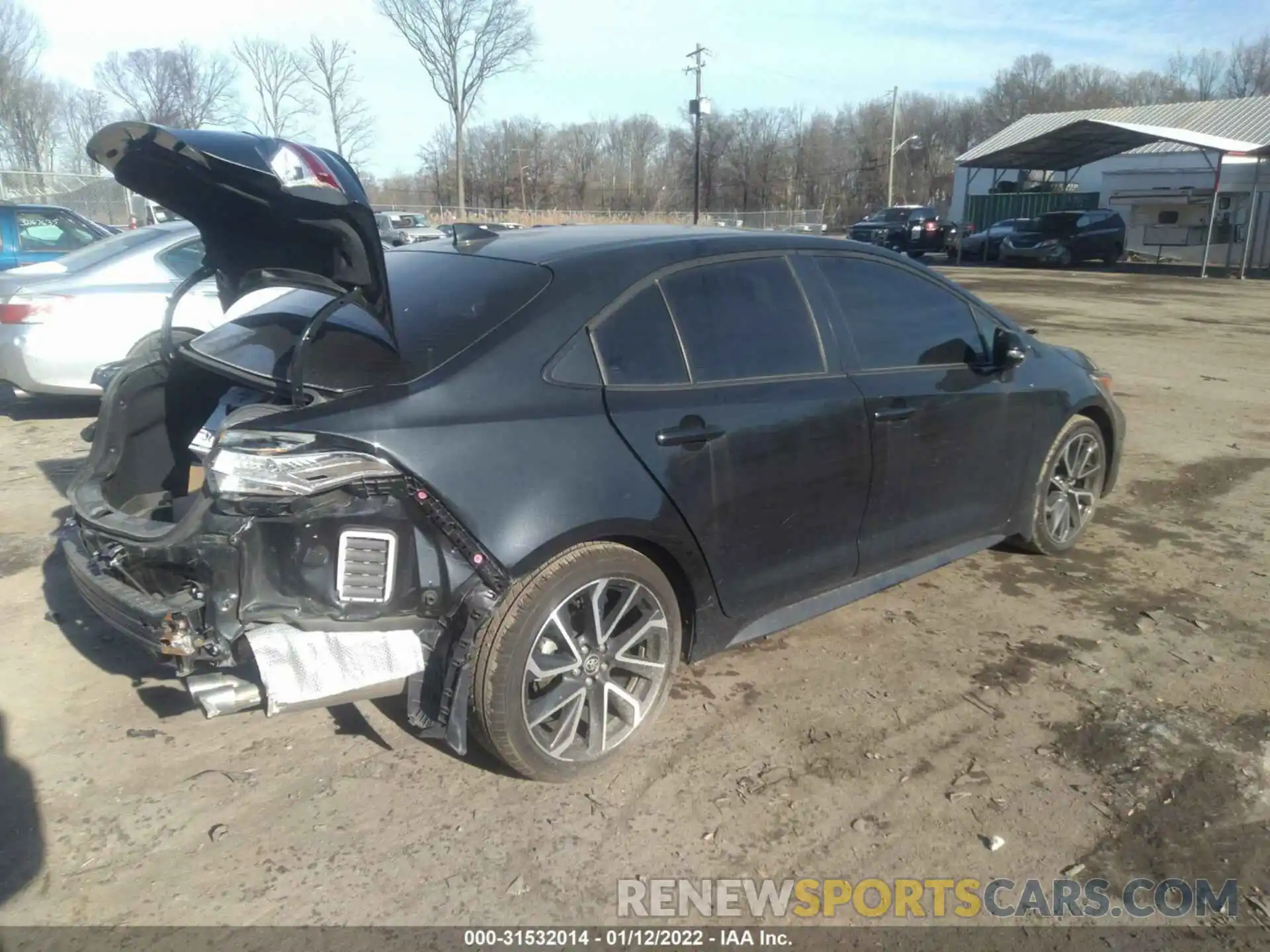 4 Photograph of a damaged car JTDM4RCE4LJ007856 TOYOTA COROLLA 2020