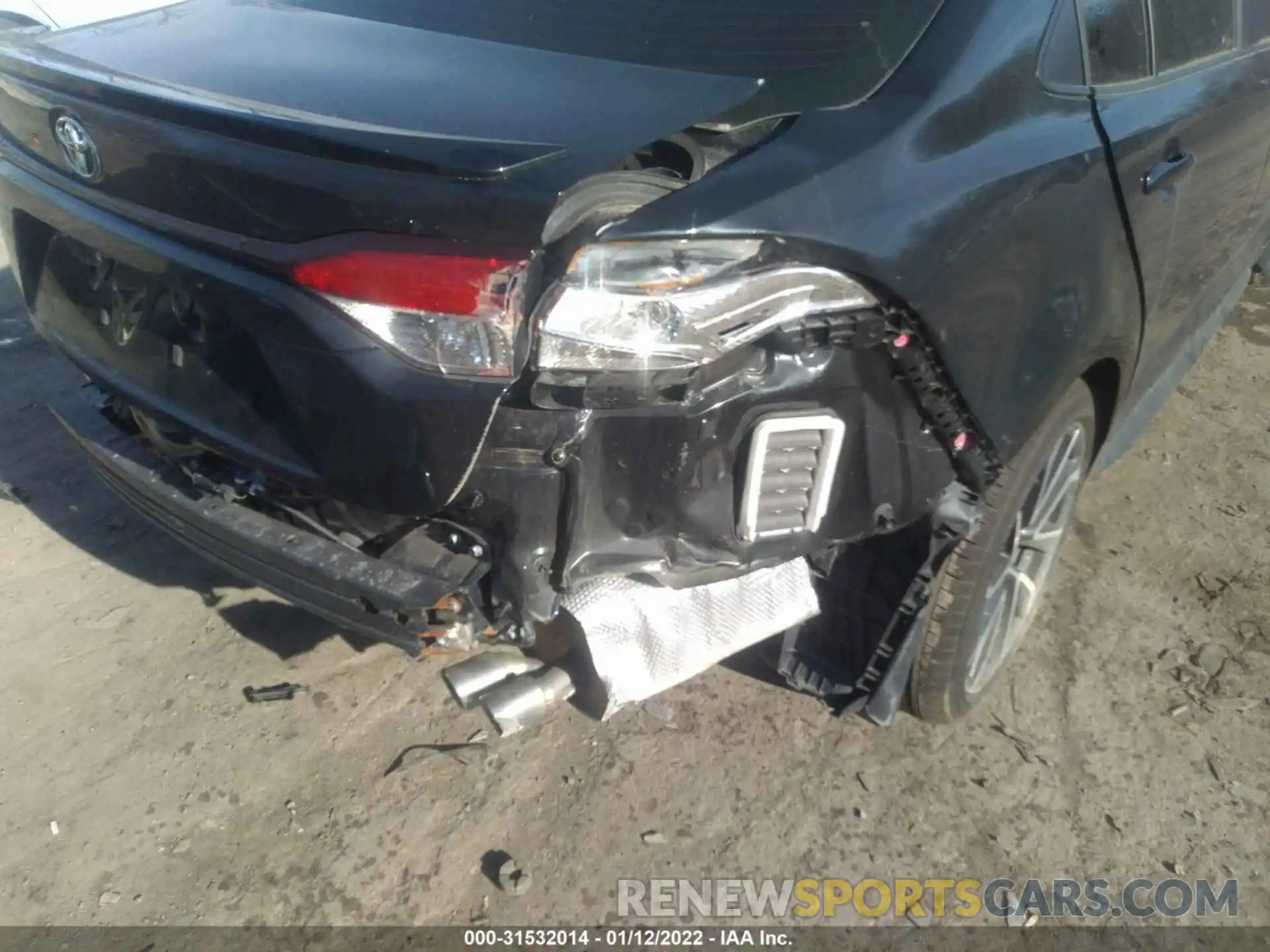 6 Photograph of a damaged car JTDM4RCE4LJ007856 TOYOTA COROLLA 2020