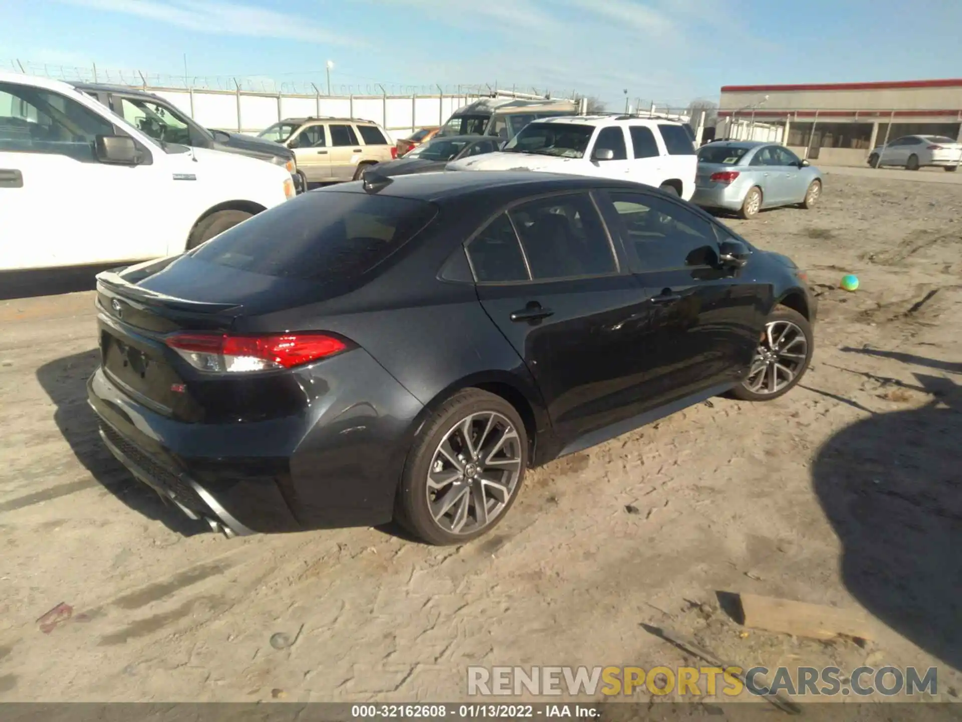 4 Photograph of a damaged car JTDM4RCE4LJ040257 TOYOTA COROLLA 2020