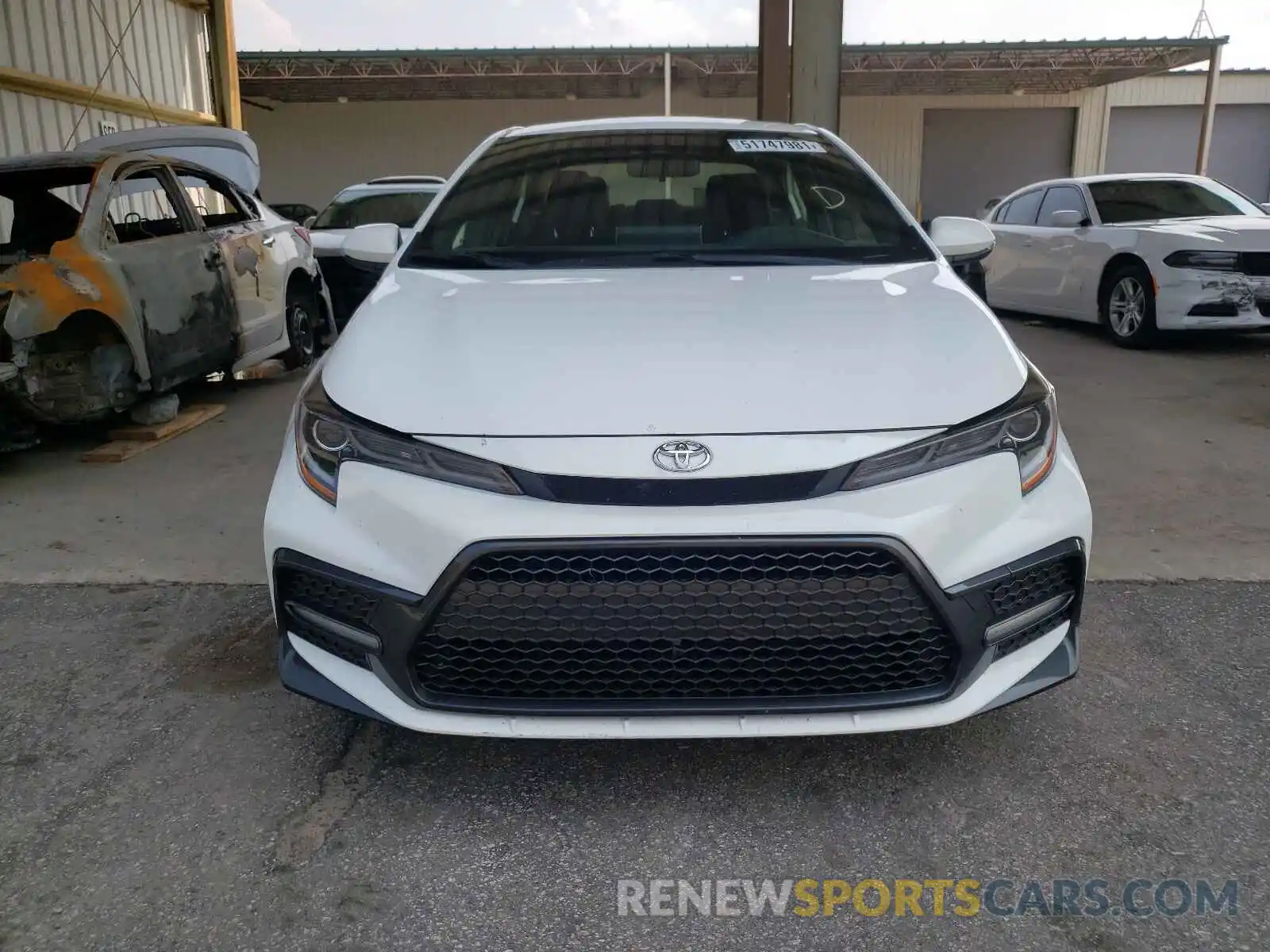 9 Photograph of a damaged car JTDM4RCE4LJ040887 TOYOTA COROLLA 2020