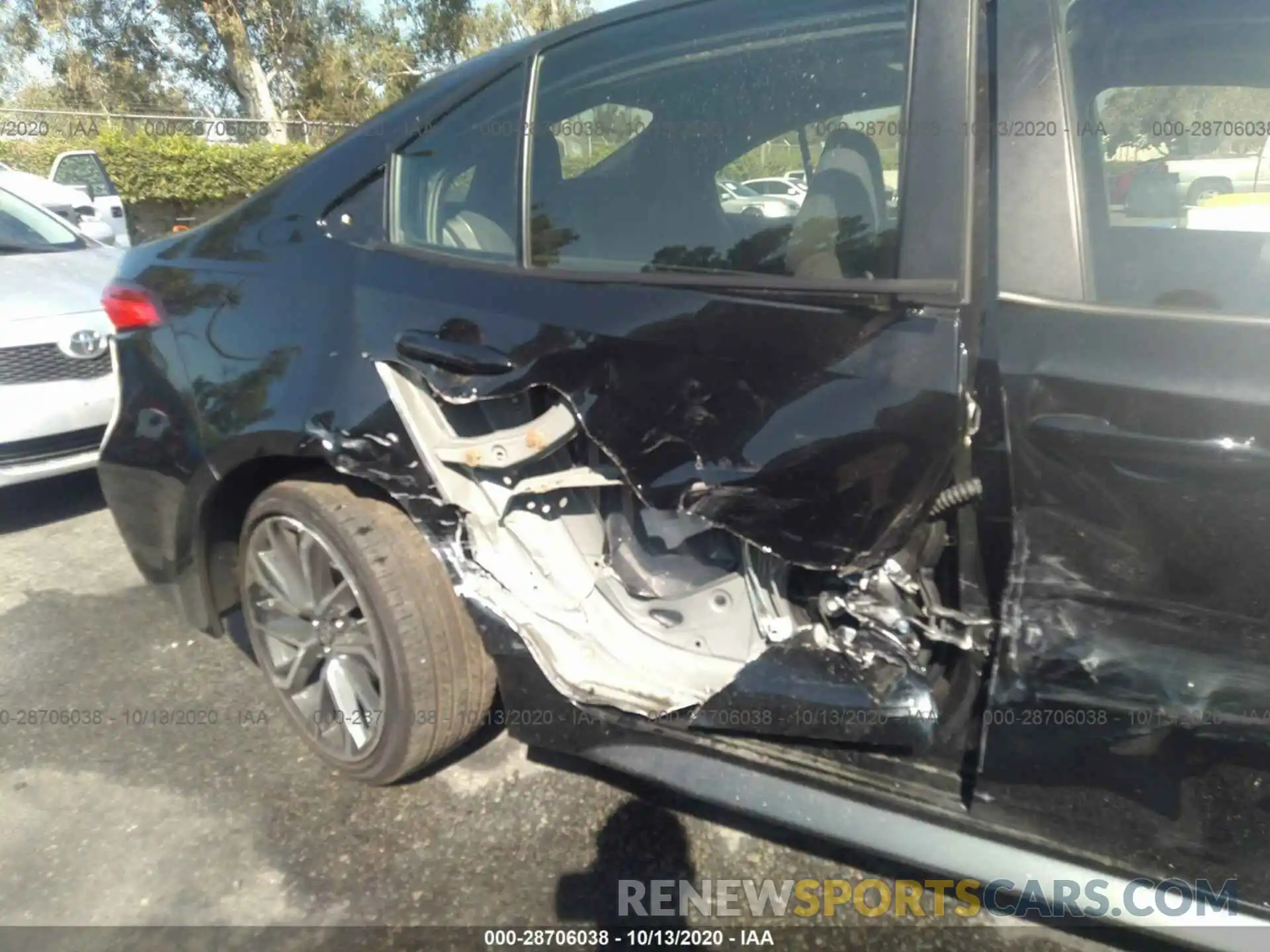 6 Photograph of a damaged car JTDM4RCE4LJ047113 TOYOTA COROLLA 2020