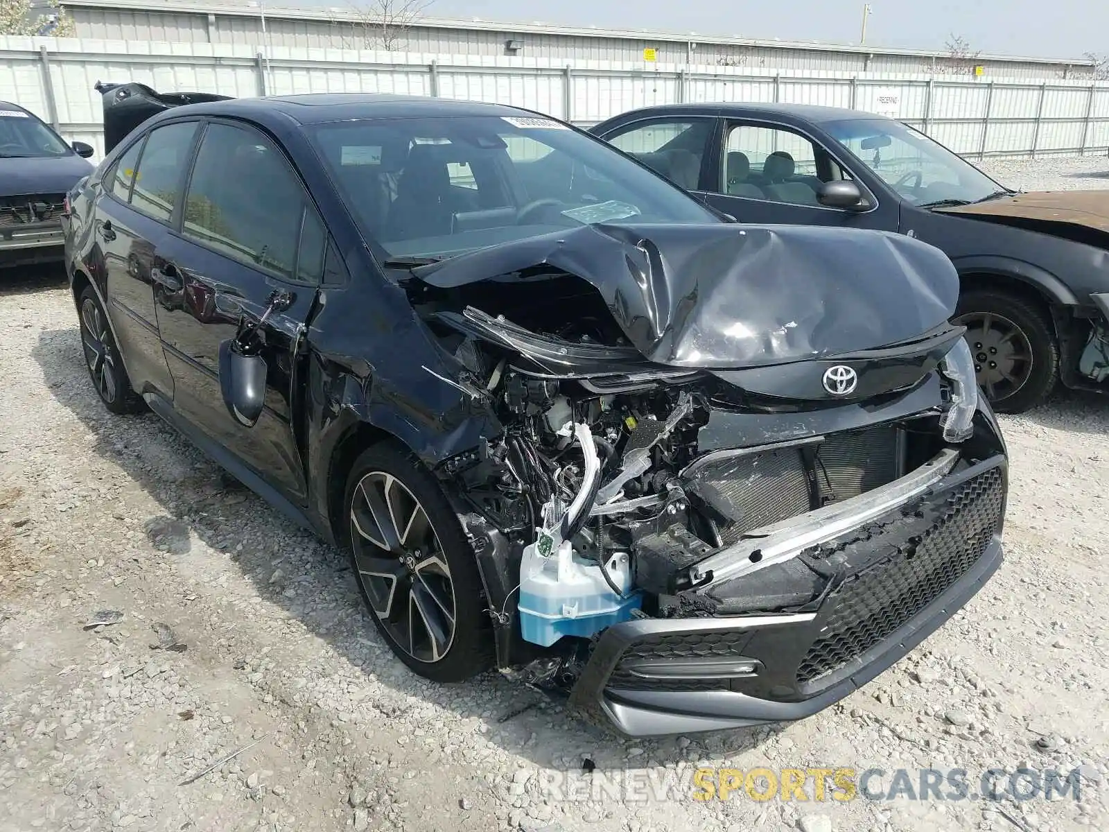 1 Photograph of a damaged car JTDM4RCE5LJ014301 TOYOTA COROLLA 2020