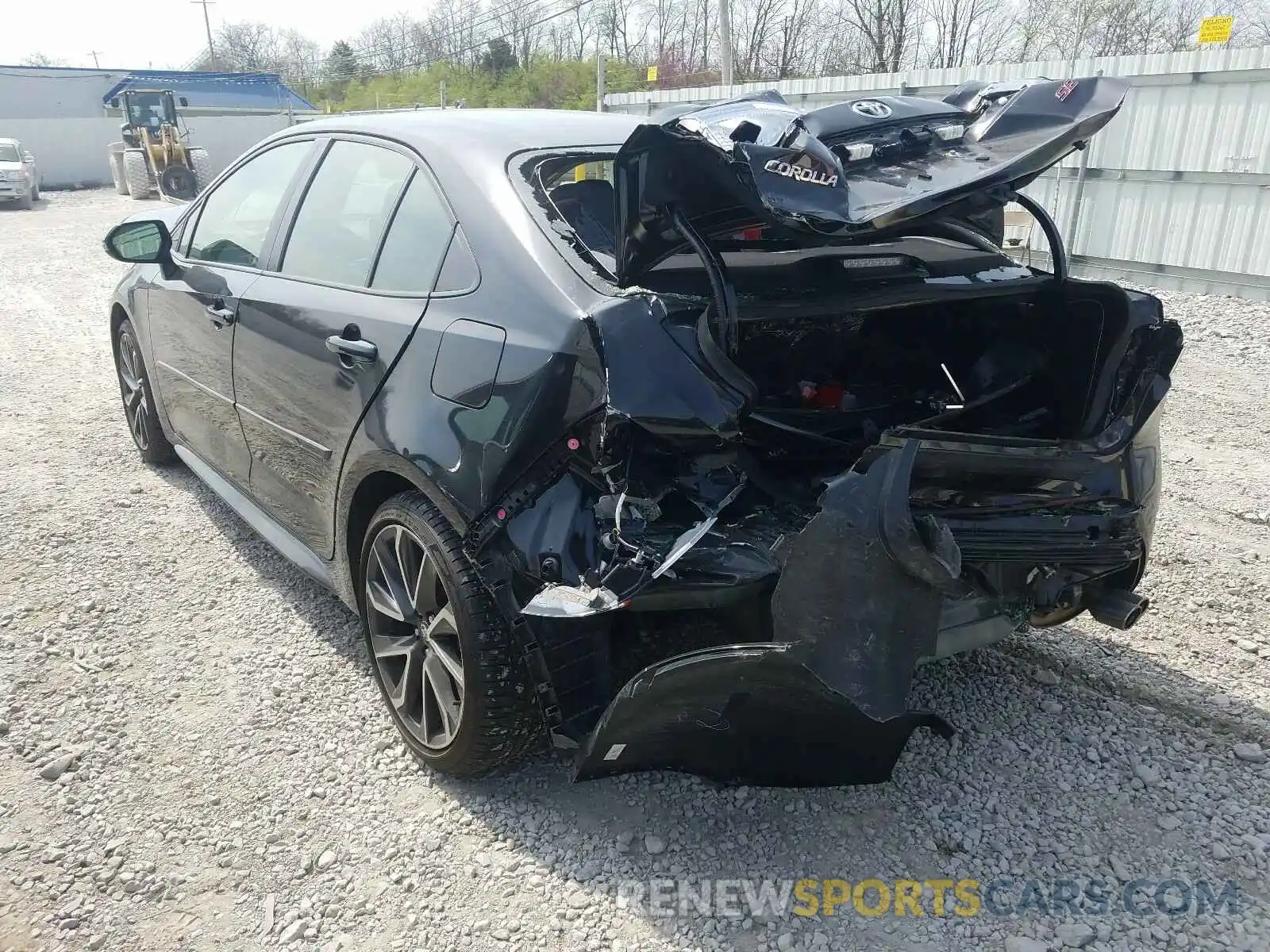 3 Photograph of a damaged car JTDM4RCE5LJ014301 TOYOTA COROLLA 2020