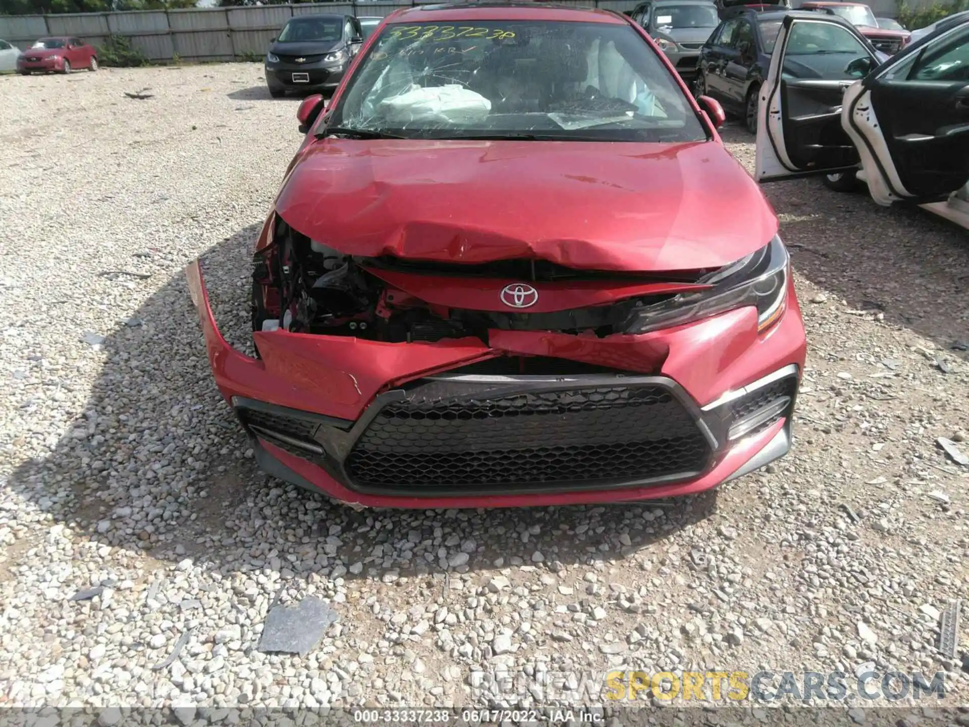 6 Photograph of a damaged car JTDM4RCE5LJ015156 TOYOTA COROLLA 2020