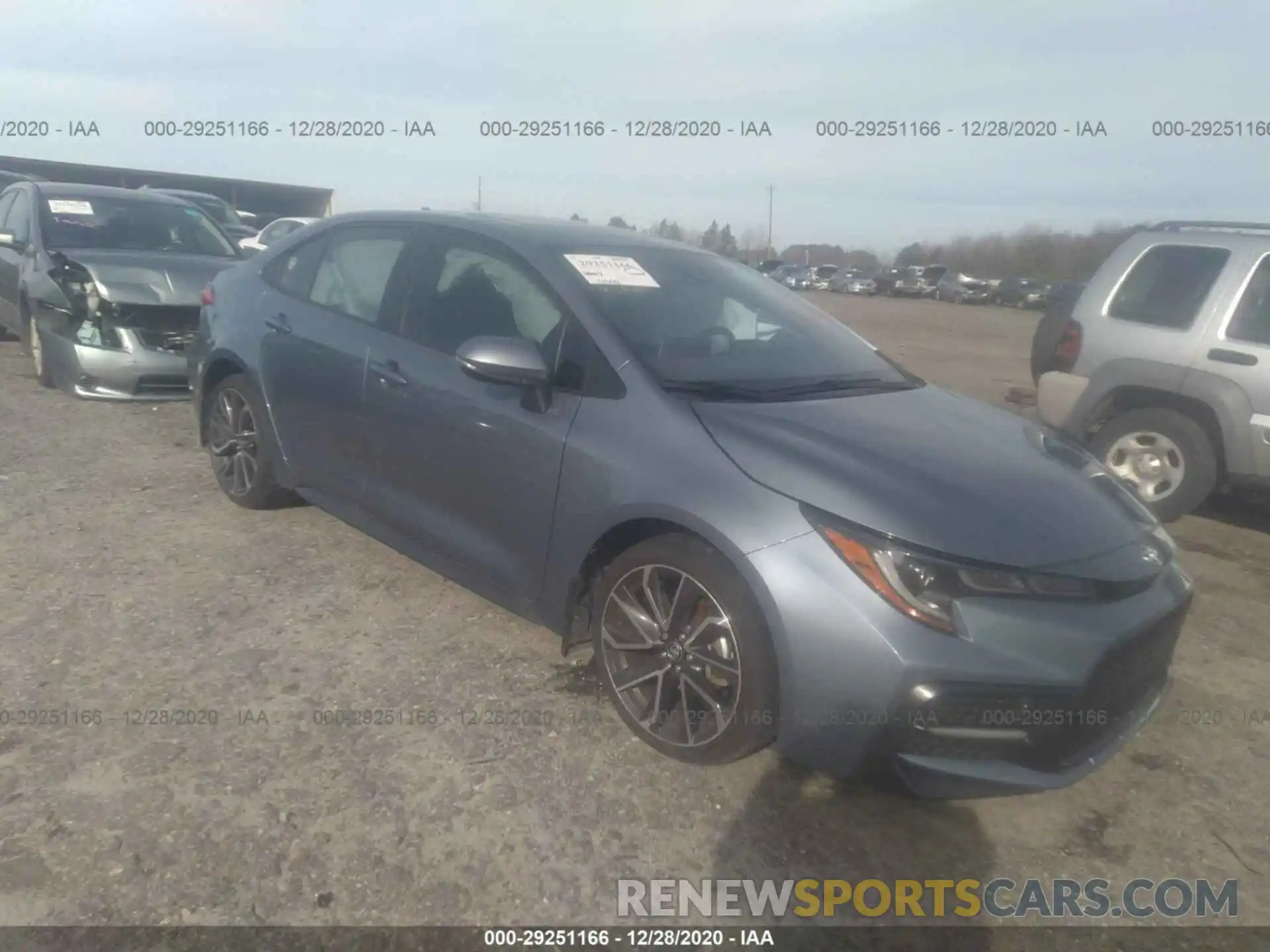 1 Photograph of a damaged car JTDM4RCE5LJ018509 TOYOTA COROLLA 2020