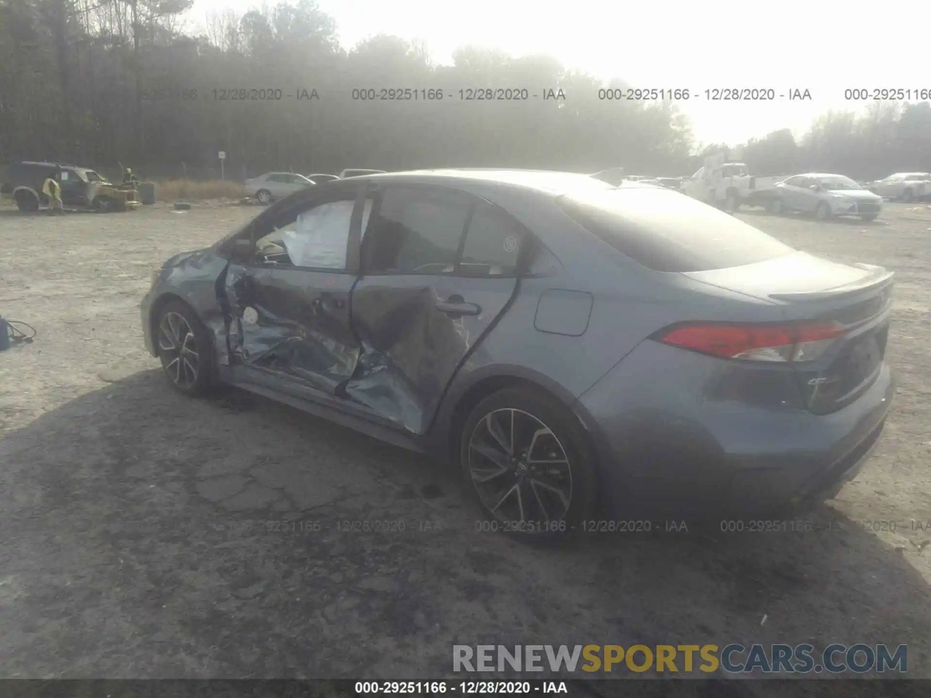 3 Photograph of a damaged car JTDM4RCE5LJ018509 TOYOTA COROLLA 2020