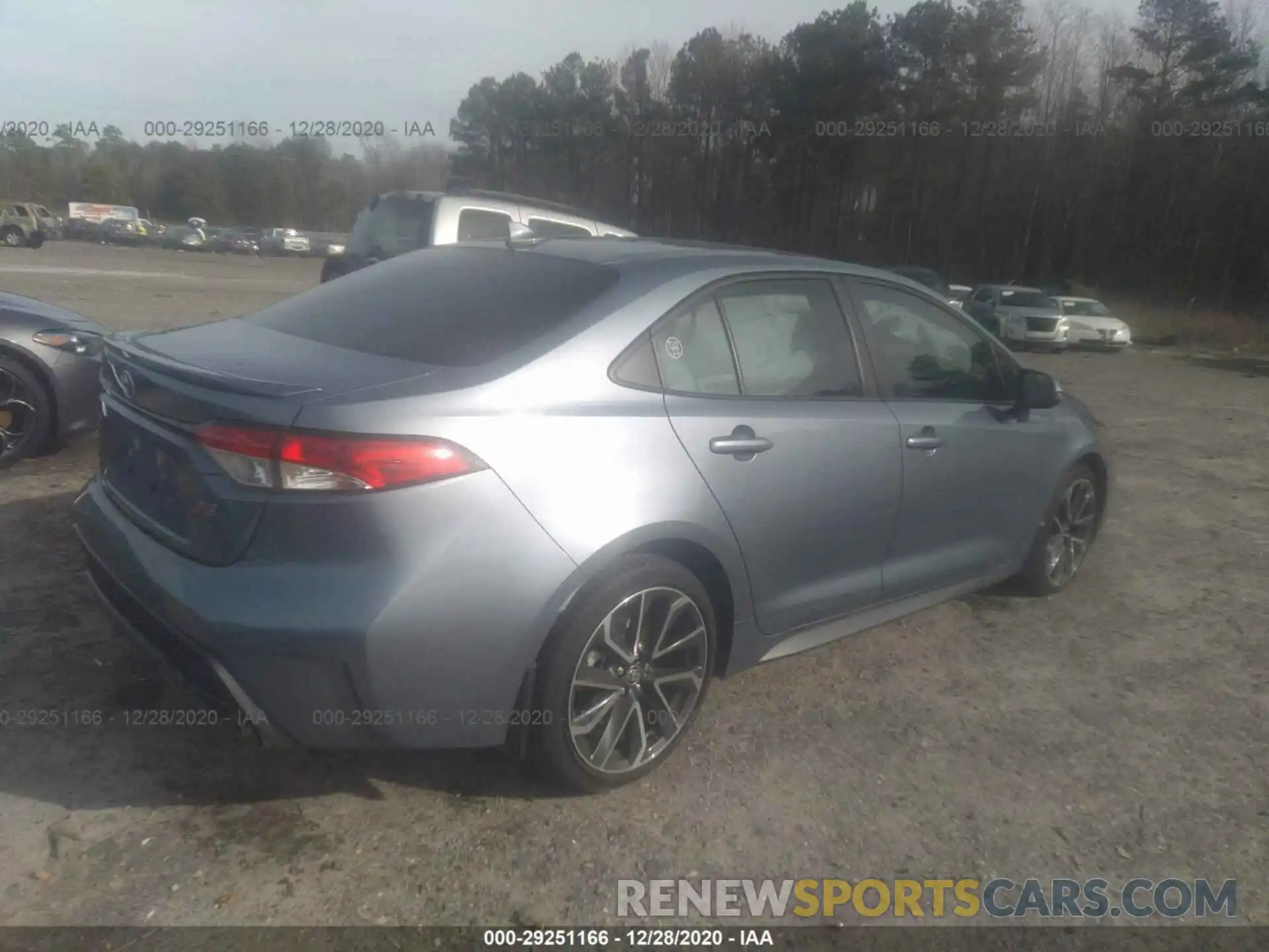 4 Photograph of a damaged car JTDM4RCE5LJ018509 TOYOTA COROLLA 2020