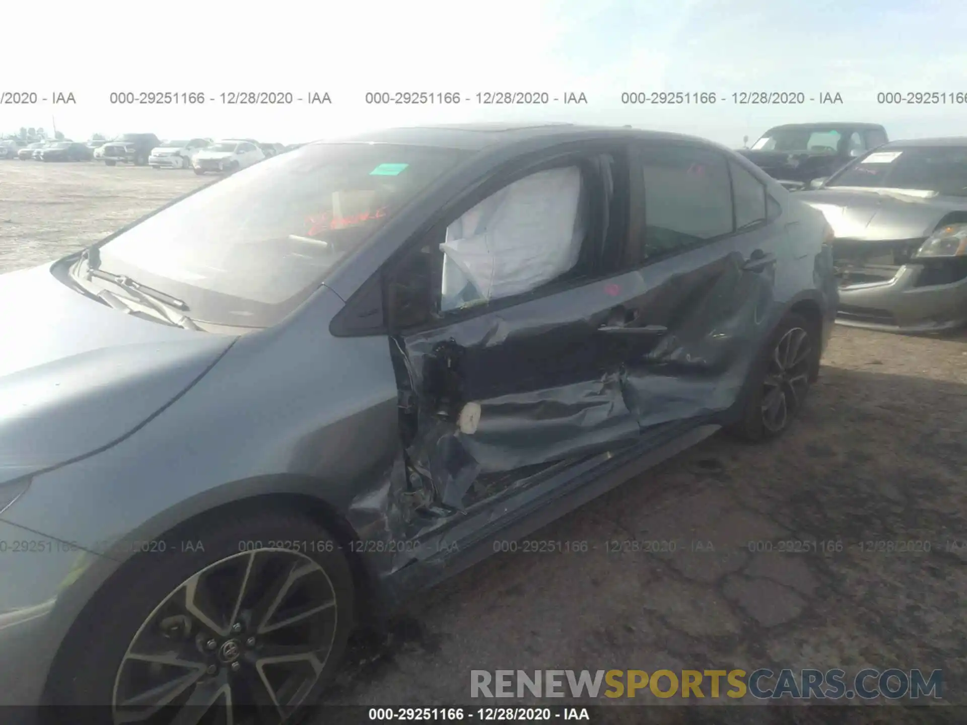 6 Photograph of a damaged car JTDM4RCE5LJ018509 TOYOTA COROLLA 2020