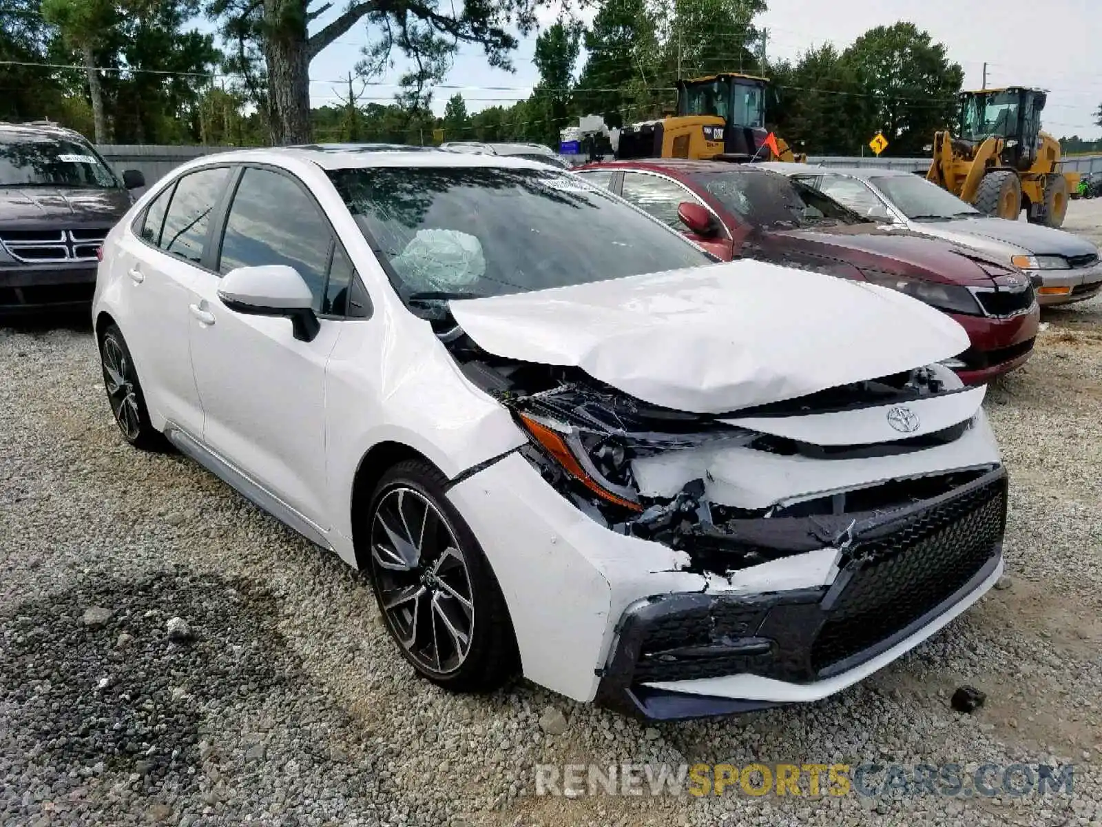 1 Photograph of a damaged car JTDM4RCE5LJ030689 TOYOTA COROLLA 2020