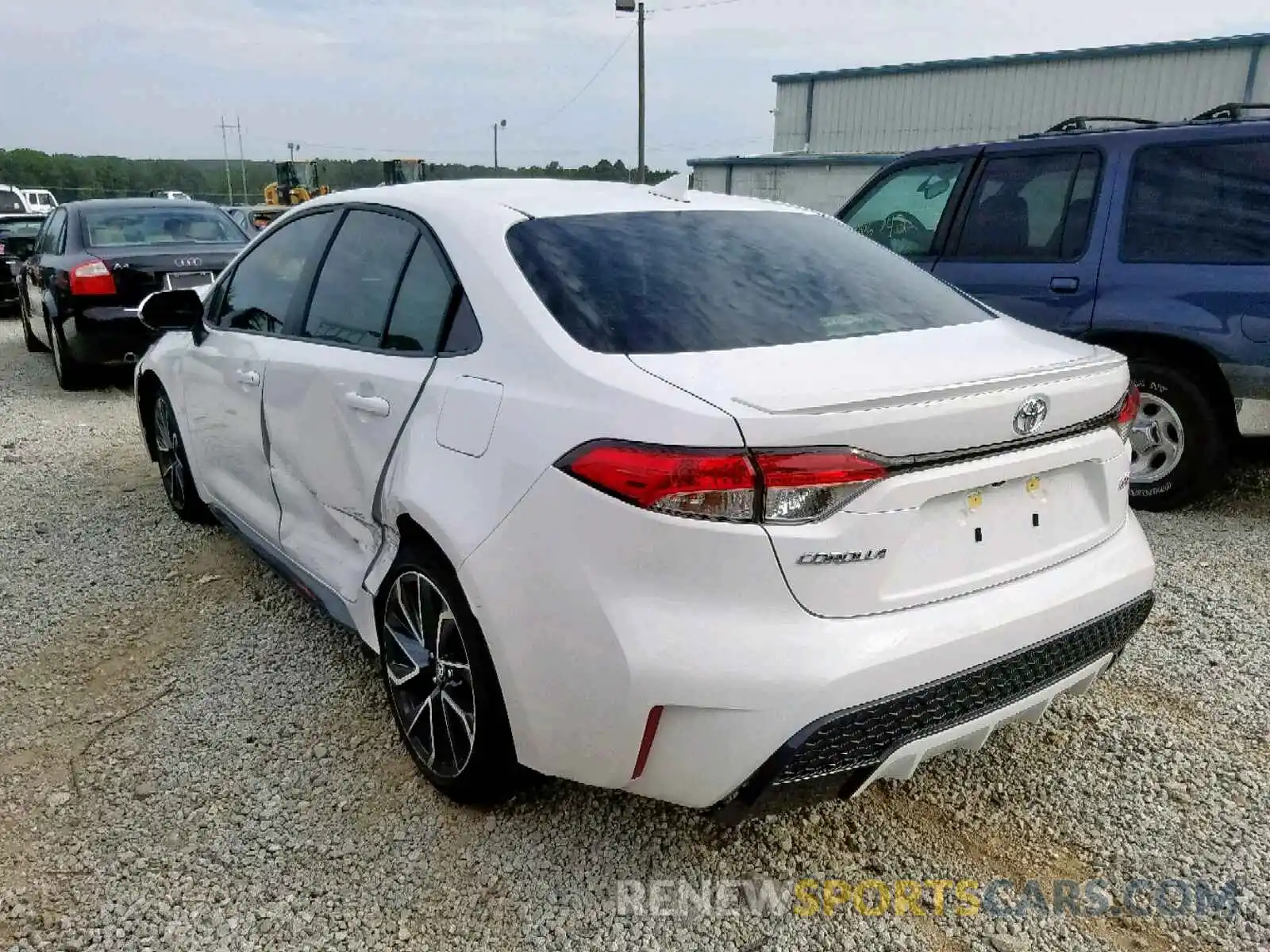 3 Photograph of a damaged car JTDM4RCE5LJ030689 TOYOTA COROLLA 2020