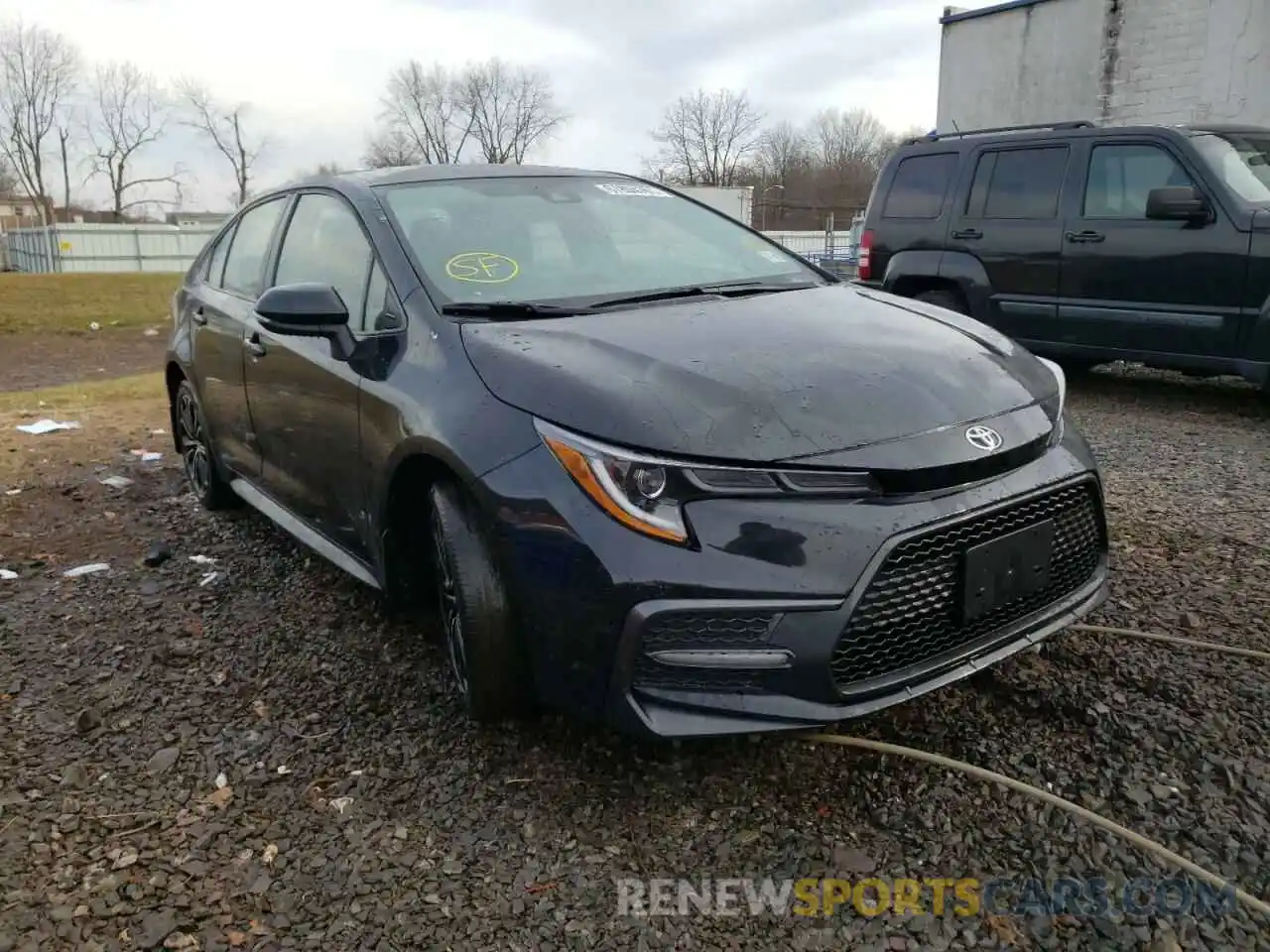 1 Photograph of a damaged car JTDM4RCE5LJ046486 TOYOTA COROLLA 2020