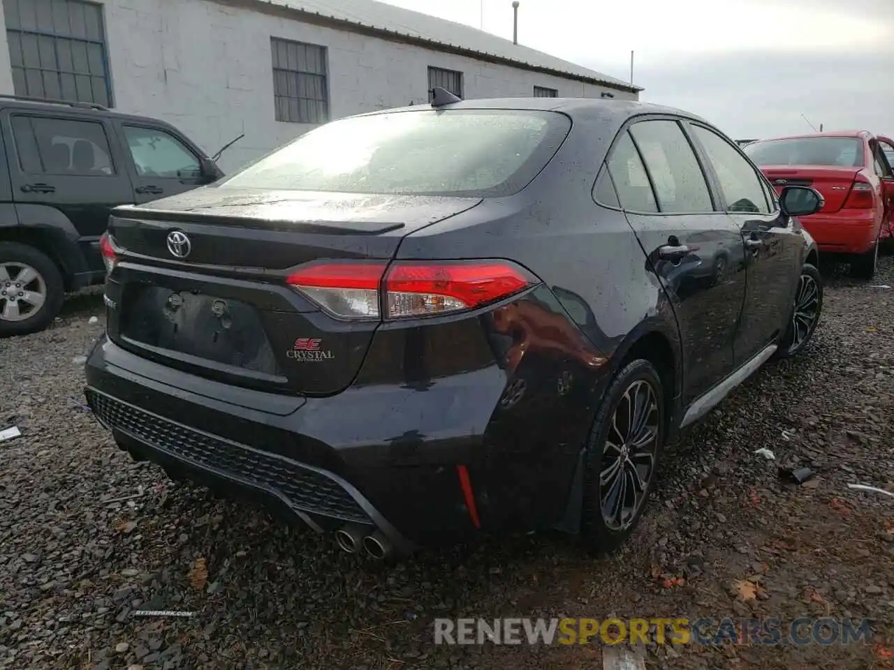 4 Photograph of a damaged car JTDM4RCE5LJ046486 TOYOTA COROLLA 2020