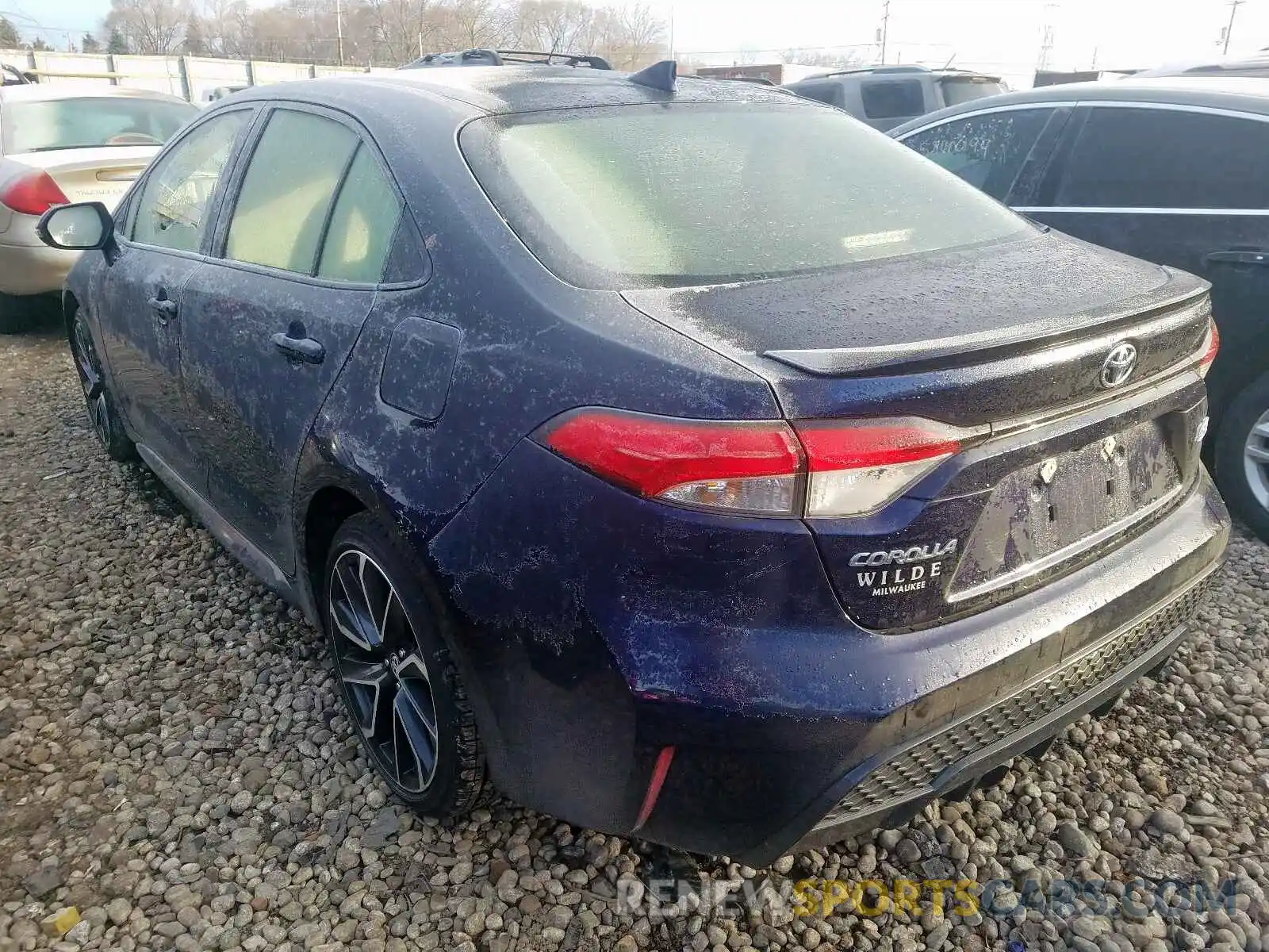 3 Photograph of a damaged car JTDM4RCE6LJ023606 TOYOTA COROLLA 2020