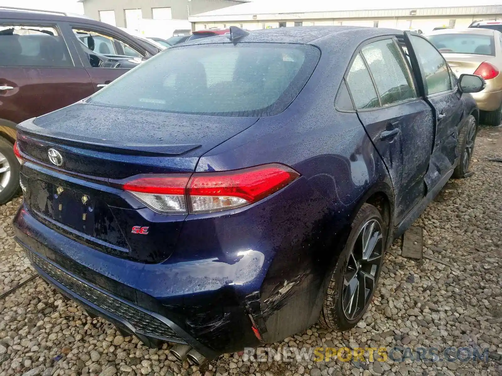 4 Photograph of a damaged car JTDM4RCE6LJ023606 TOYOTA COROLLA 2020