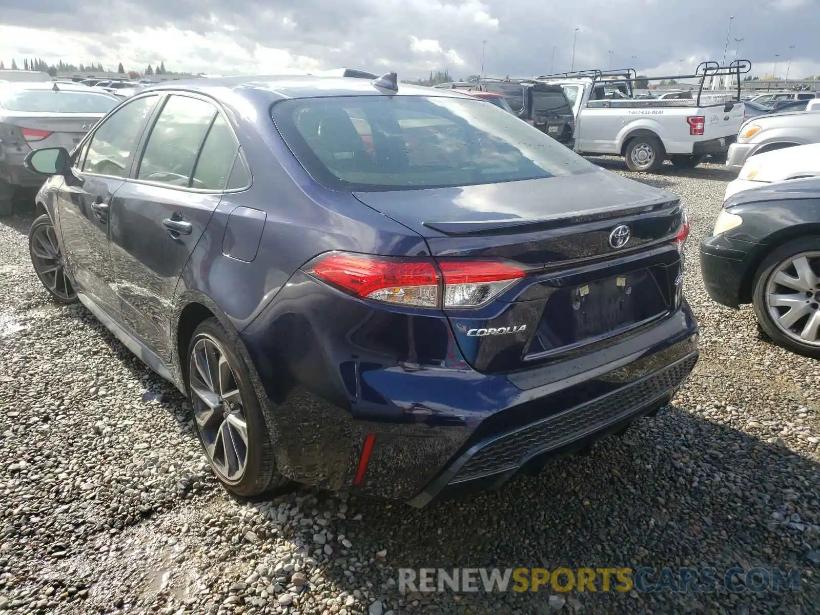 3 Photograph of a damaged car JTDM4RCE6LJ027591 TOYOTA COROLLA 2020