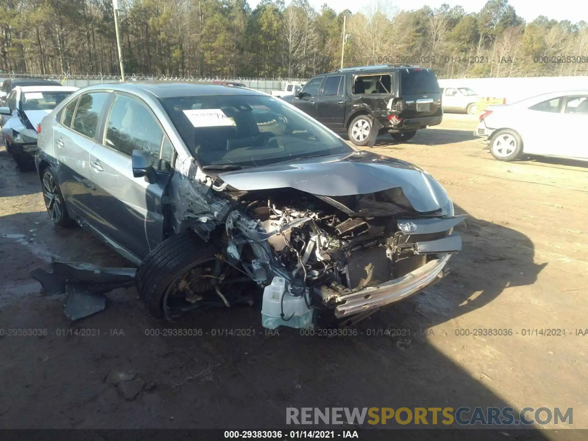 6 Photograph of a damaged car JTDM4RCE8LJ044408 TOYOTA COROLLA 2020