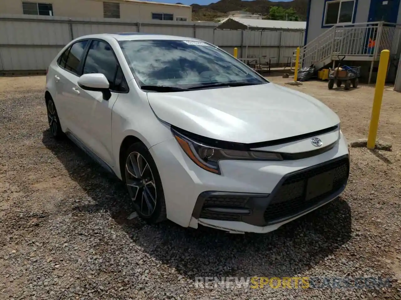 1 Photograph of a damaged car JTDM4RCE8LJ048846 TOYOTA COROLLA 2020