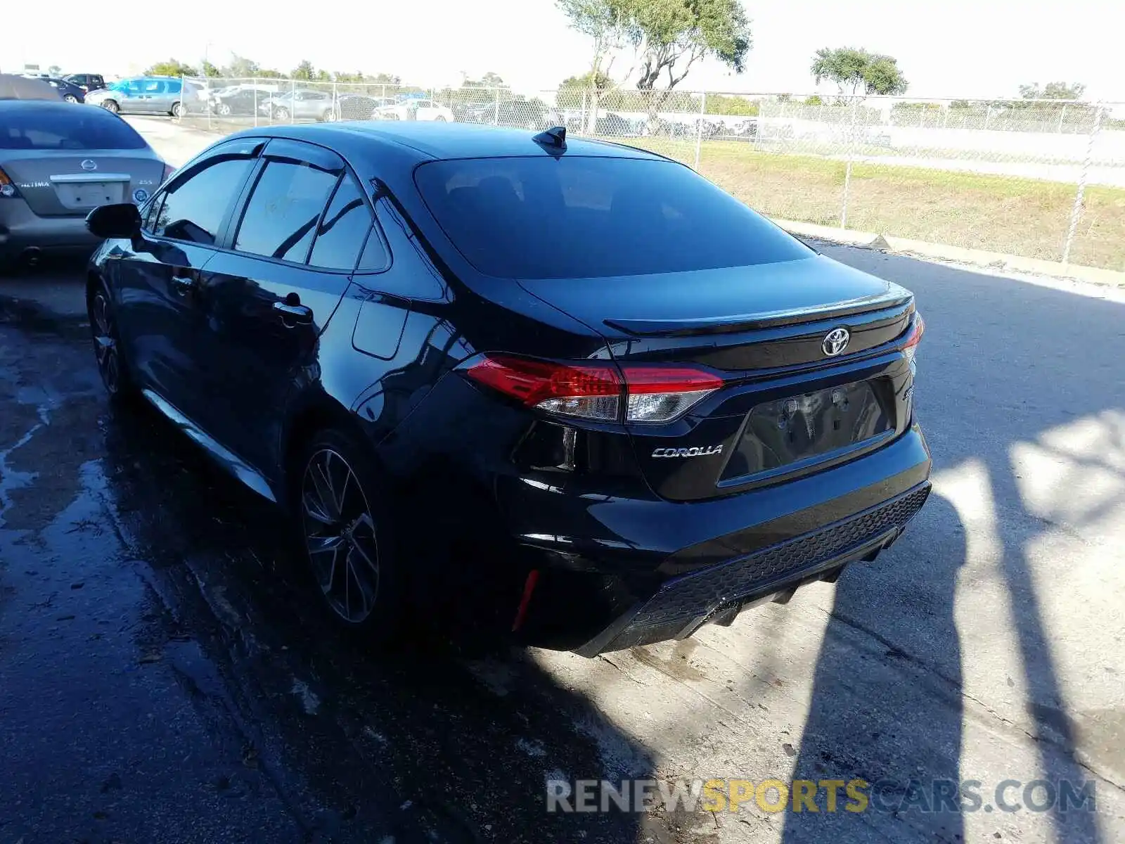 3 Photograph of a damaged car JTDM4RCE8LJ051827 TOYOTA COROLLA 2020