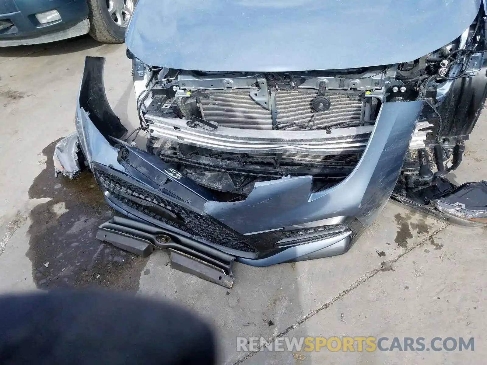 9 Photograph of a damaged car JTDM4RCEXLJ003391 TOYOTA COROLLA 2020