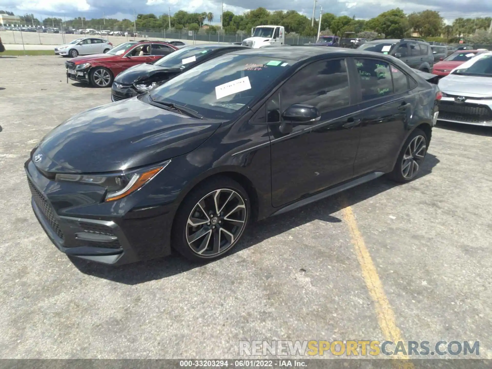 2 Photograph of a damaged car JTDM4RCEXLJ024970 TOYOTA COROLLA 2020