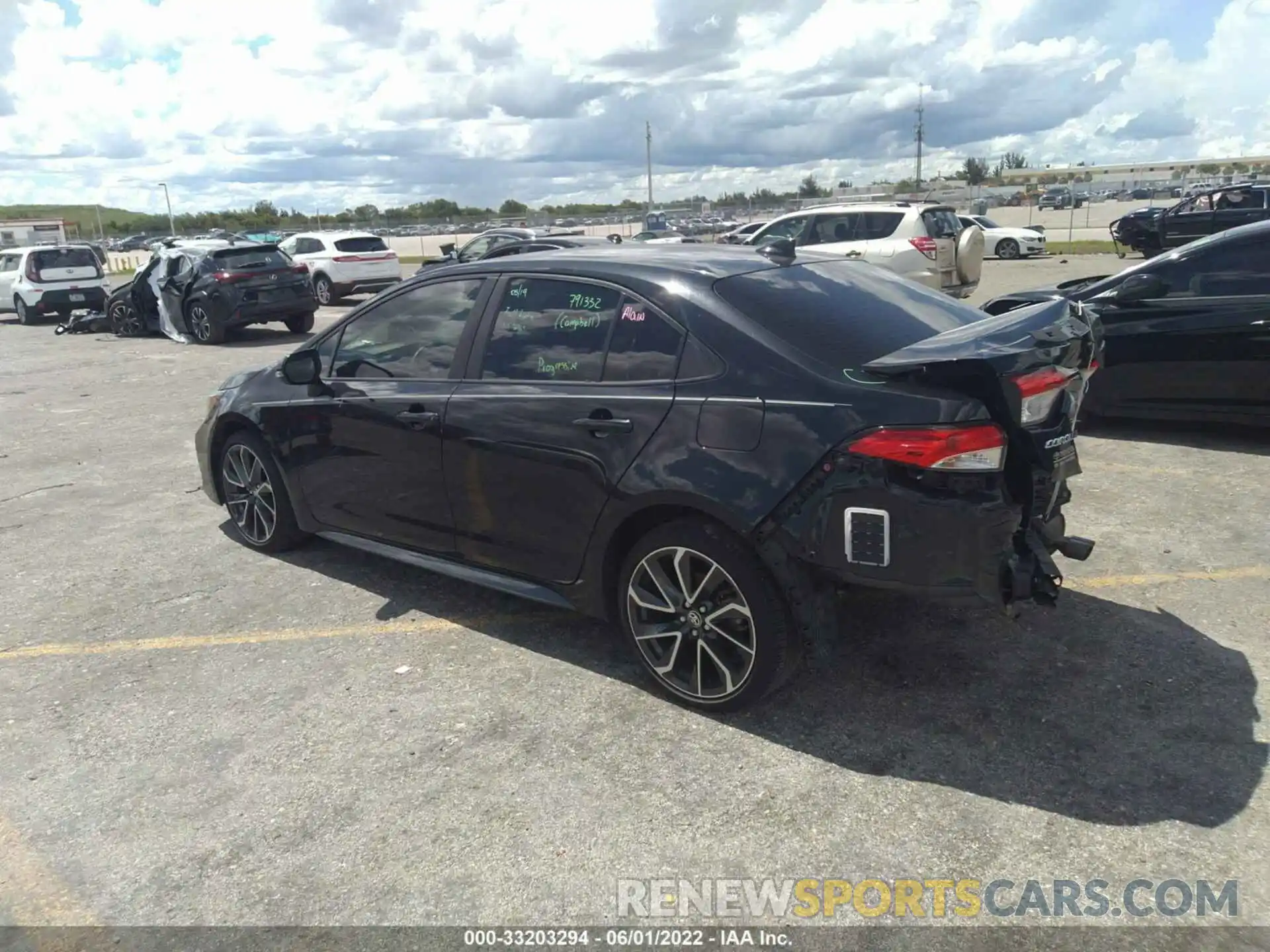 3 Photograph of a damaged car JTDM4RCEXLJ024970 TOYOTA COROLLA 2020