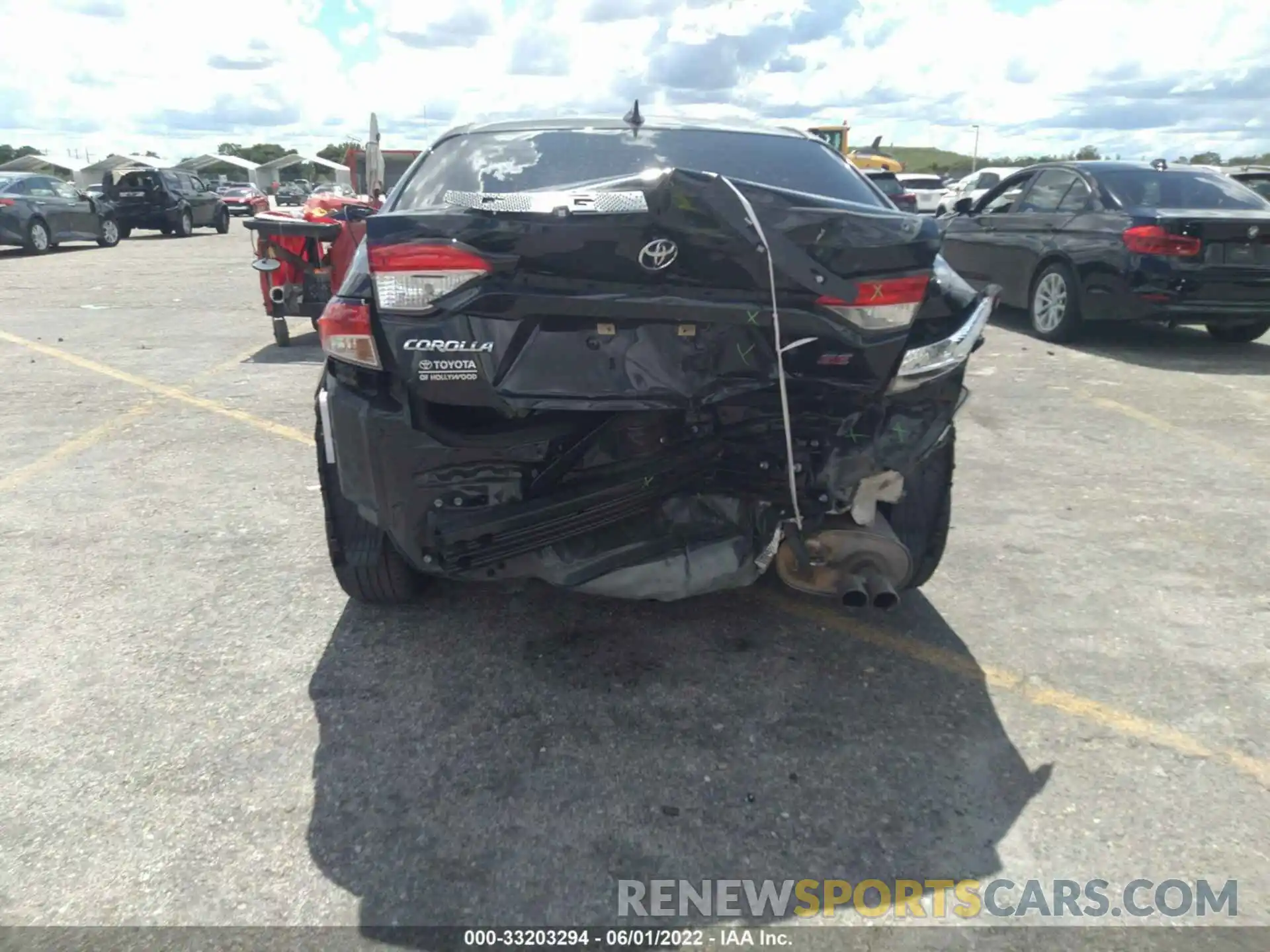 6 Photograph of a damaged car JTDM4RCEXLJ024970 TOYOTA COROLLA 2020