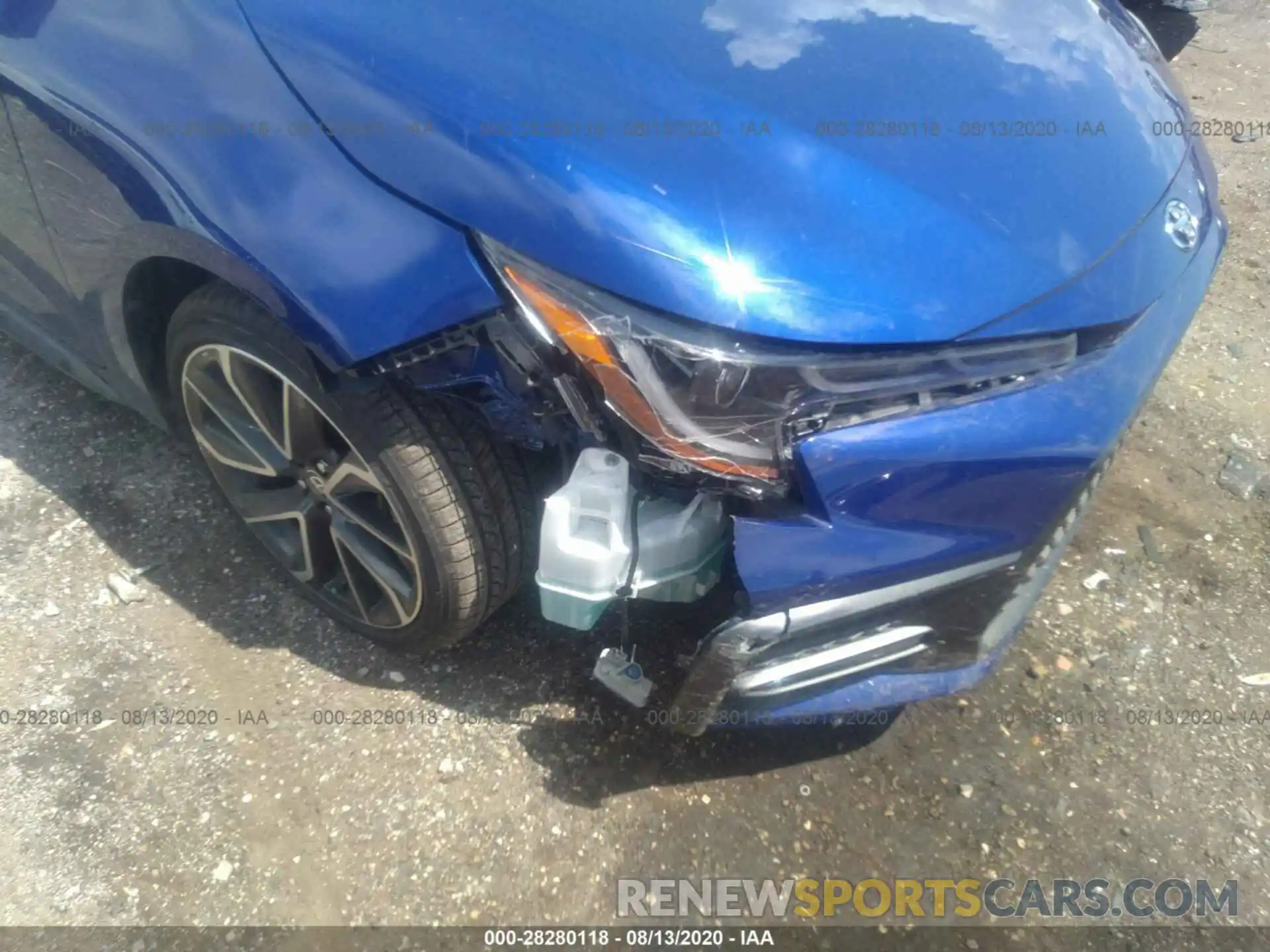 6 Photograph of a damaged car JTDM4RCEXLJ052610 TOYOTA COROLLA 2020