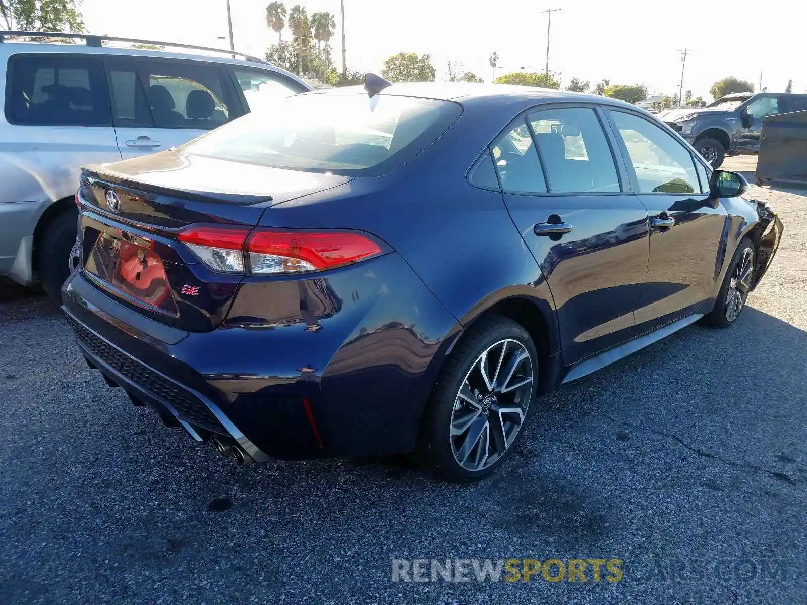 4 Photograph of a damaged car JTDP4RCE0LJ000805 TOYOTA COROLLA 2020