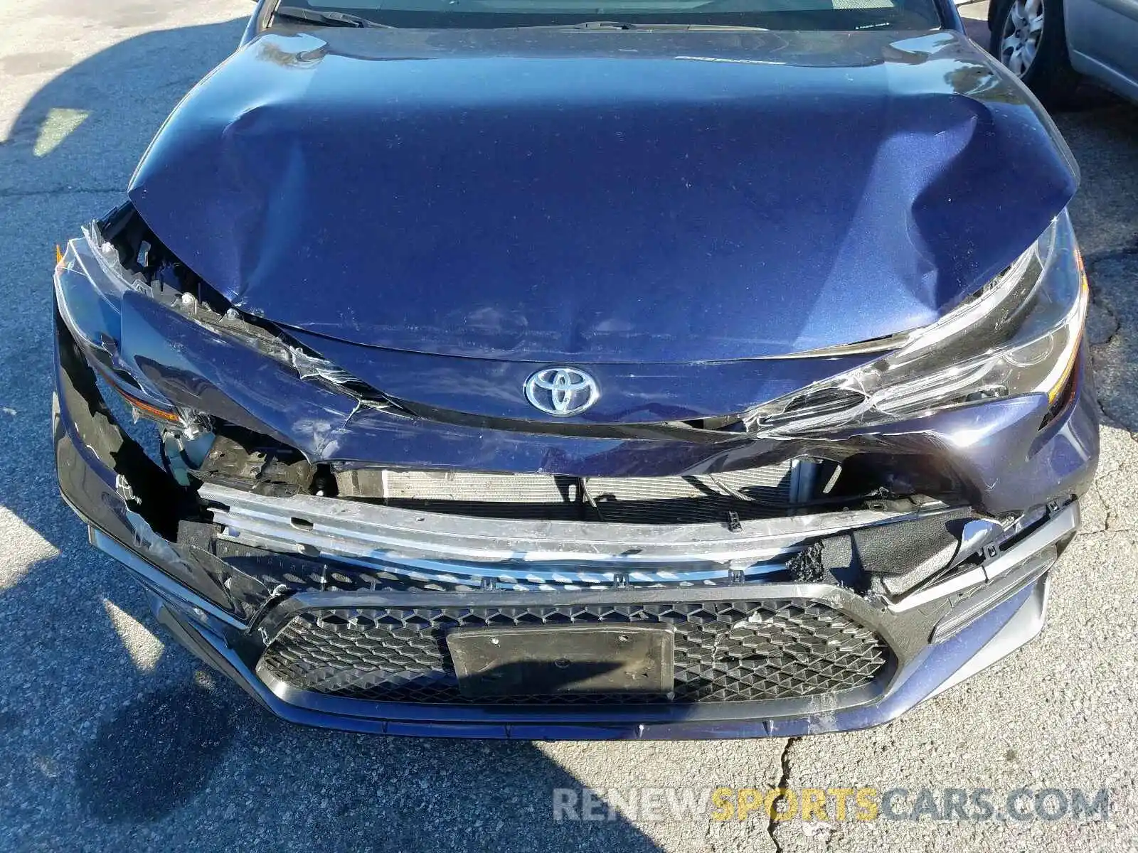 7 Photograph of a damaged car JTDP4RCE0LJ000805 TOYOTA COROLLA 2020